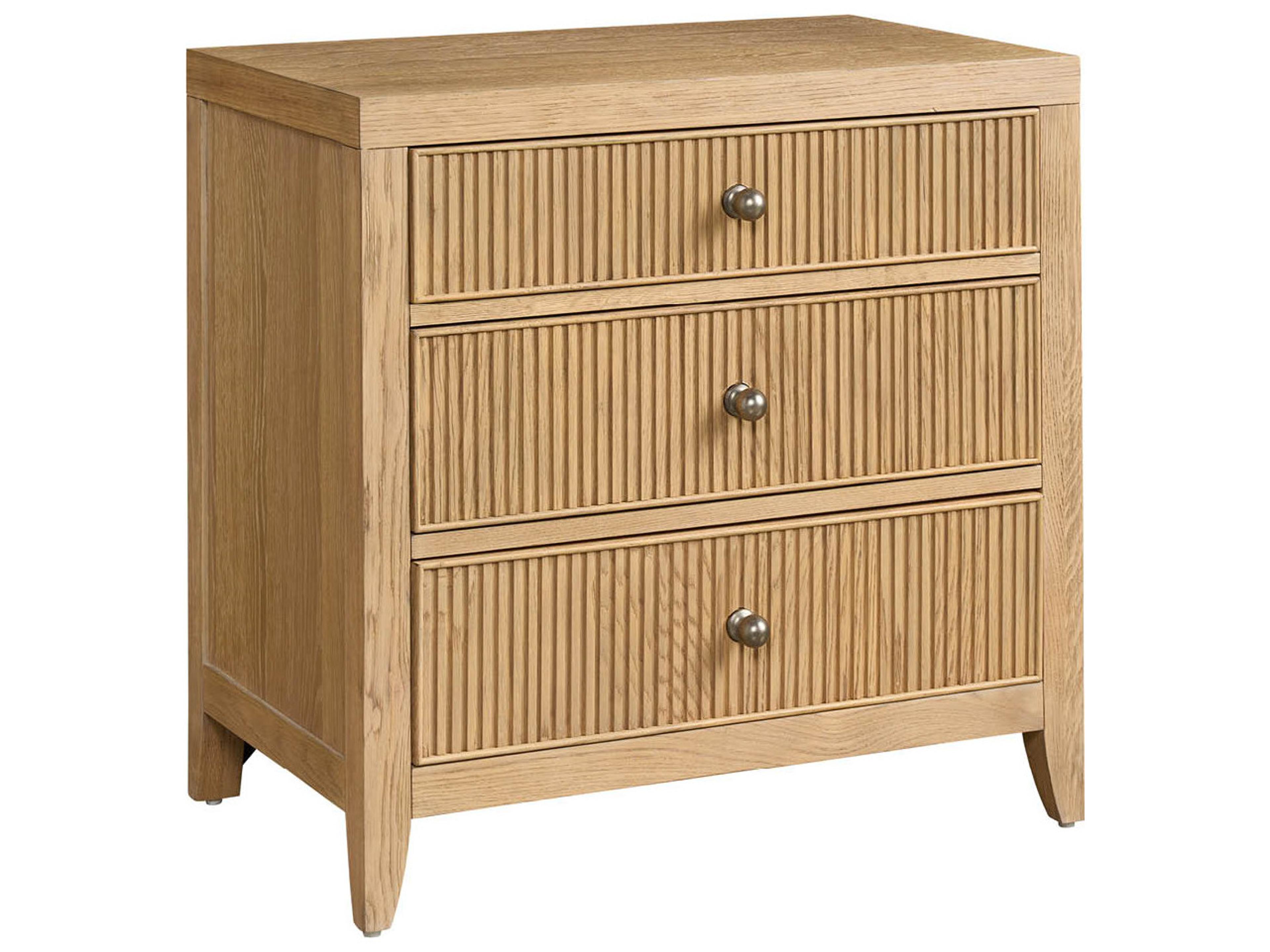 Universal Furniture Avaline 3-Drawers Natural Nightstand