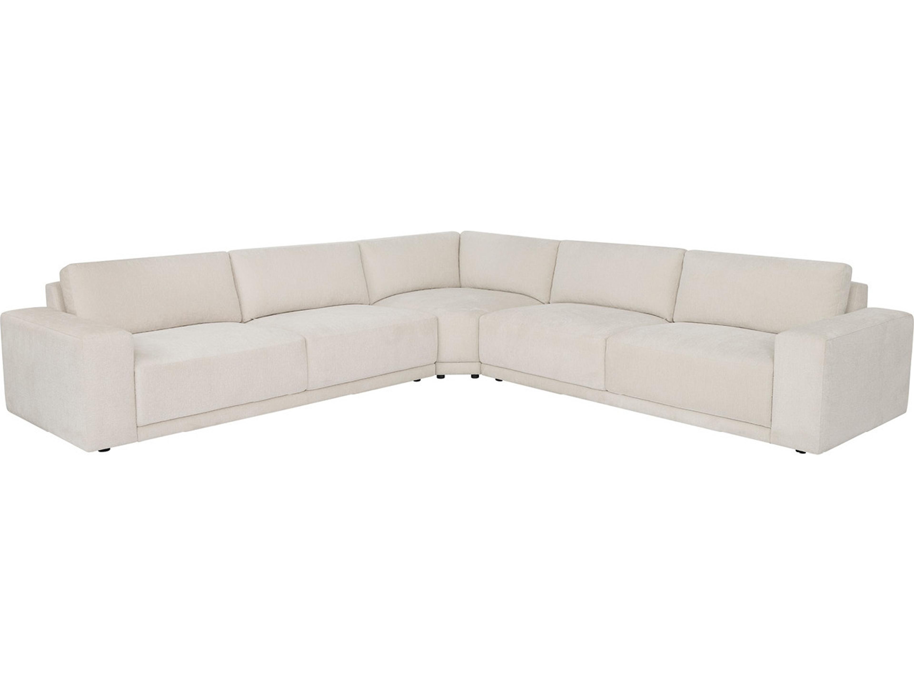 Universal Furniture Mercer Beige Upholstered Sectional Sofa
