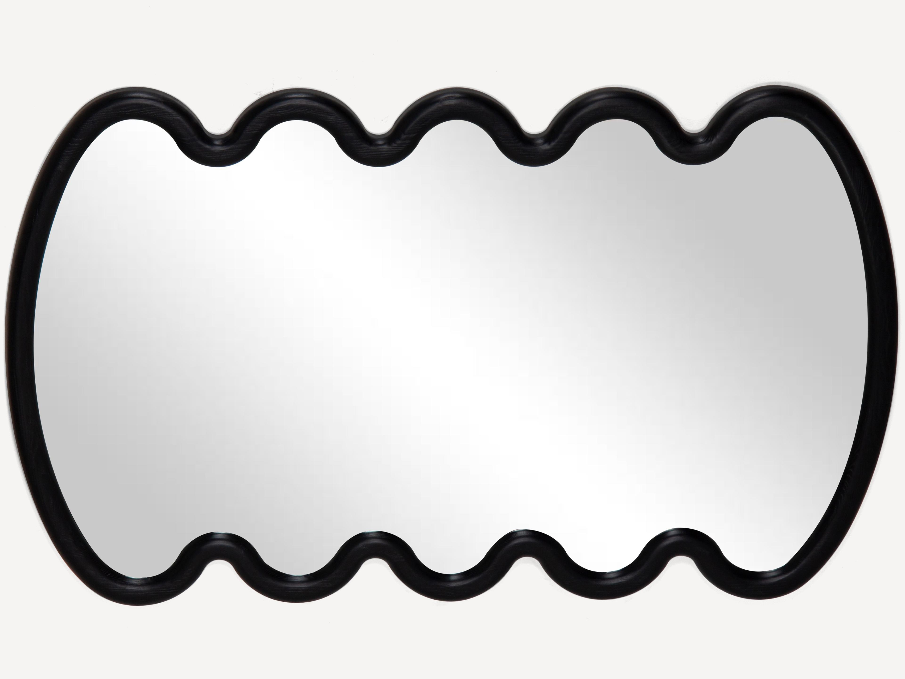 Union Home Swirl Grey Oil Wall Mirror