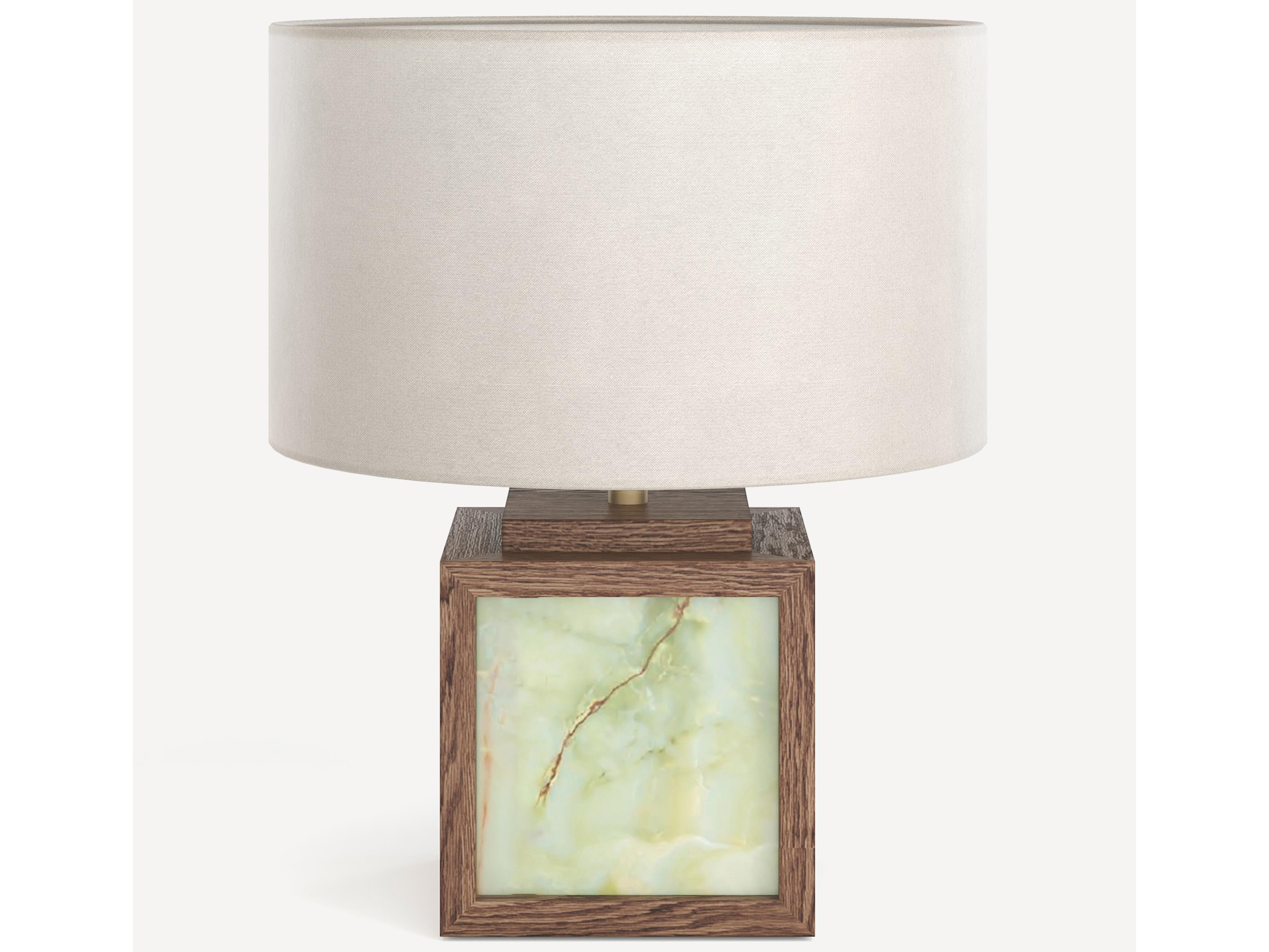 Terri Light Walnut Brown Table Lamp