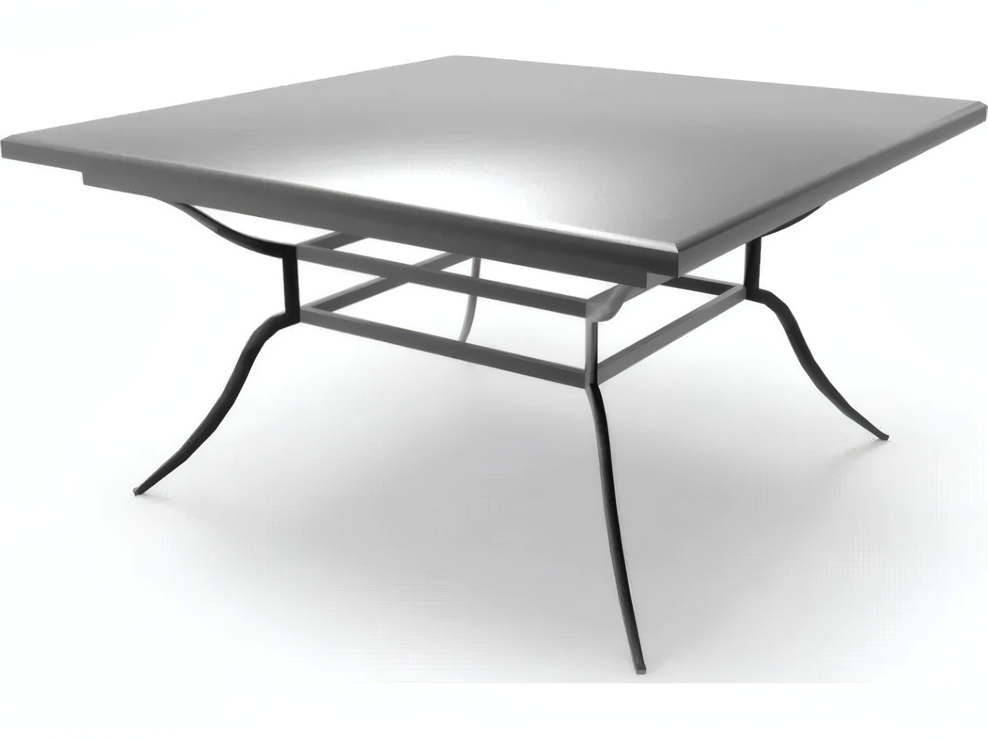 UnoPiu Toscana Wrought Iron Square Dining Table