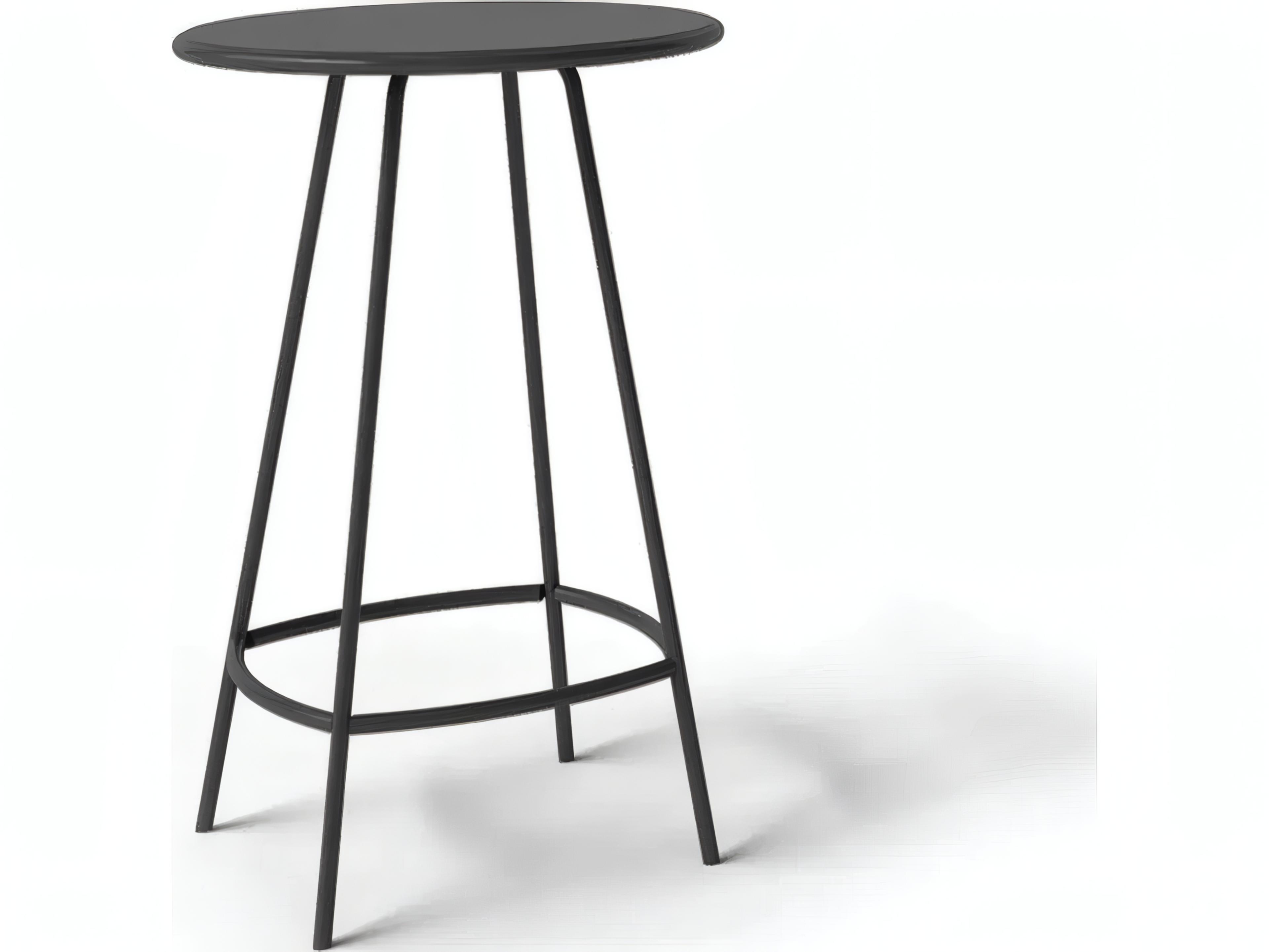 UnoPiu Coco Steel Round Bar Table