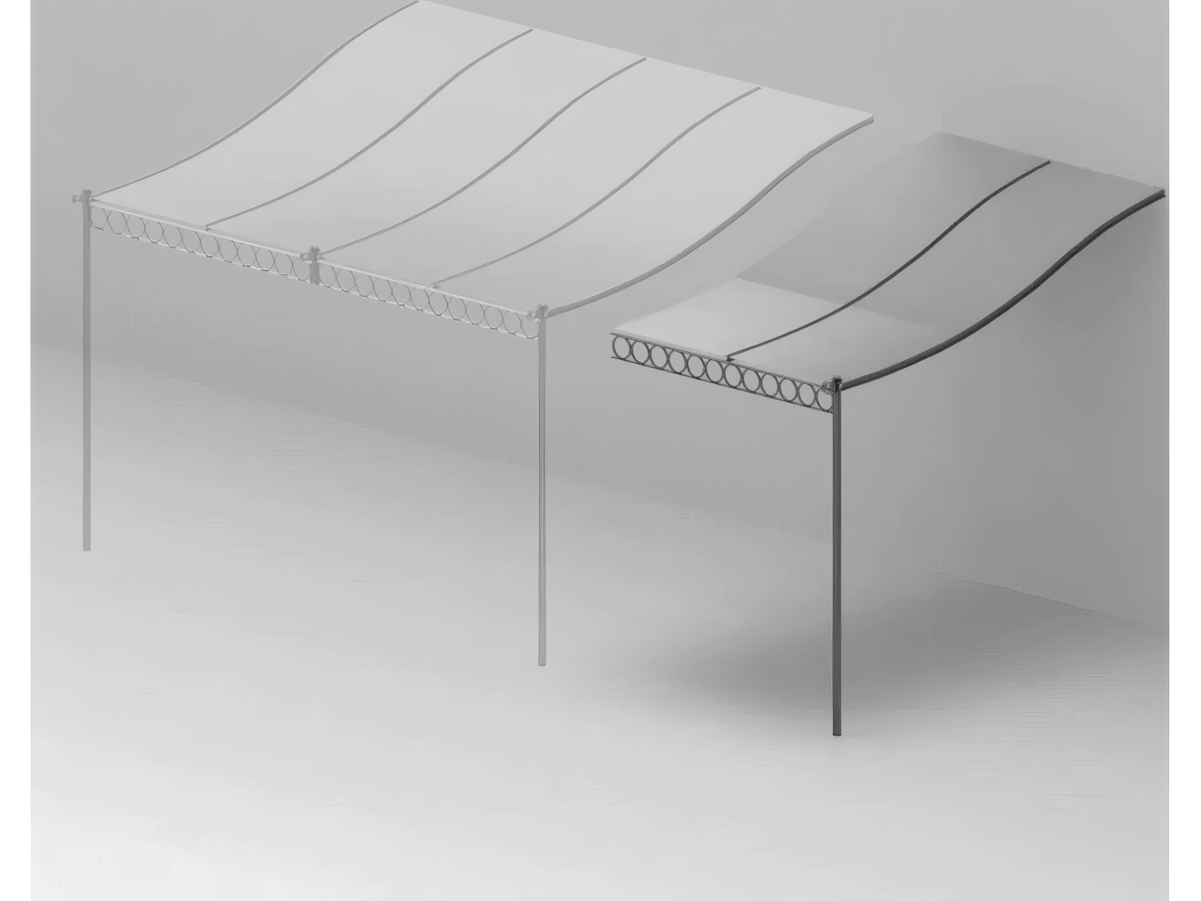 UnoPiu Tibisco Attached Pergola Extension Single