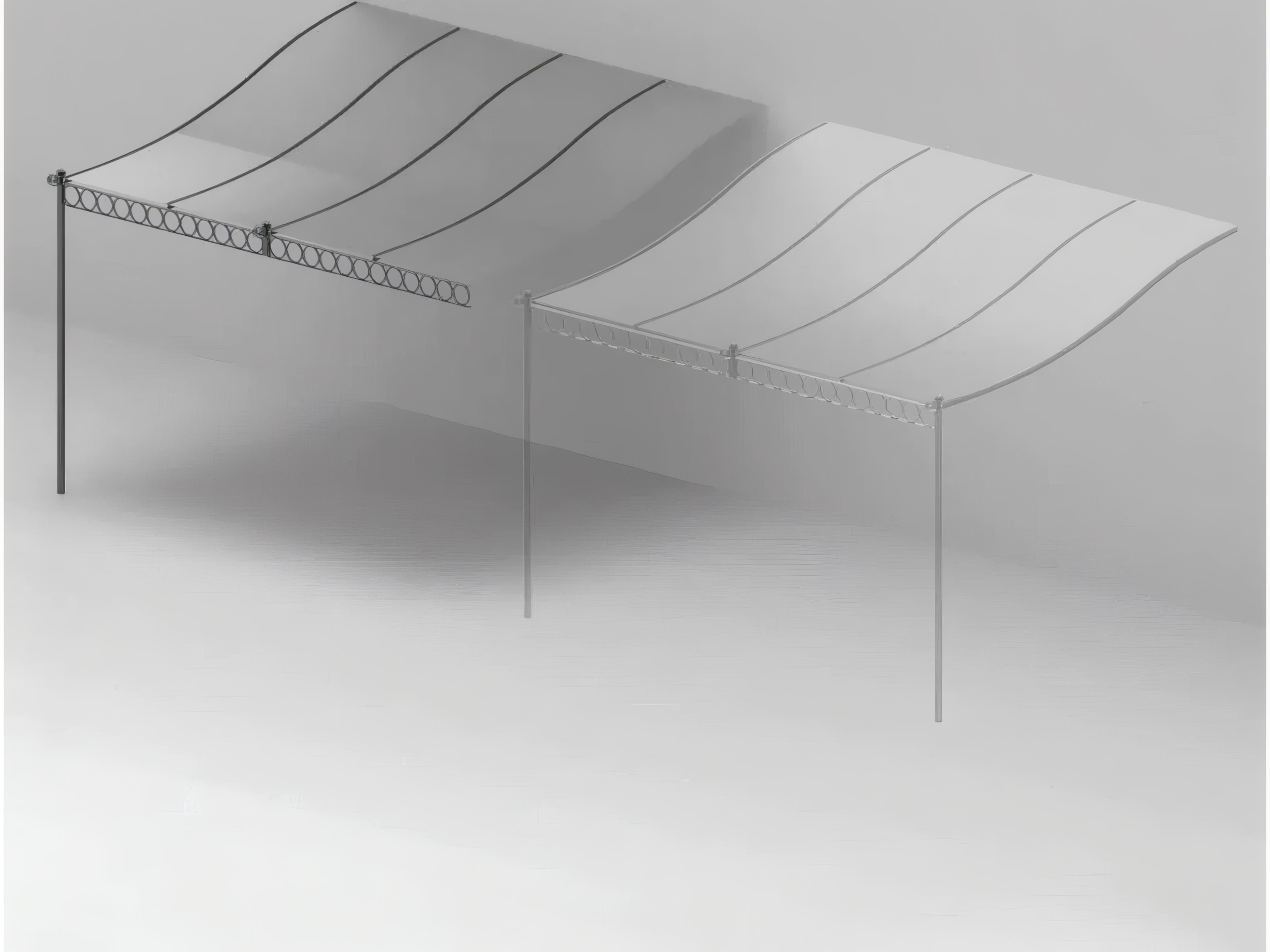 UnoPiu Tibisco Attached Pergola Extension Double