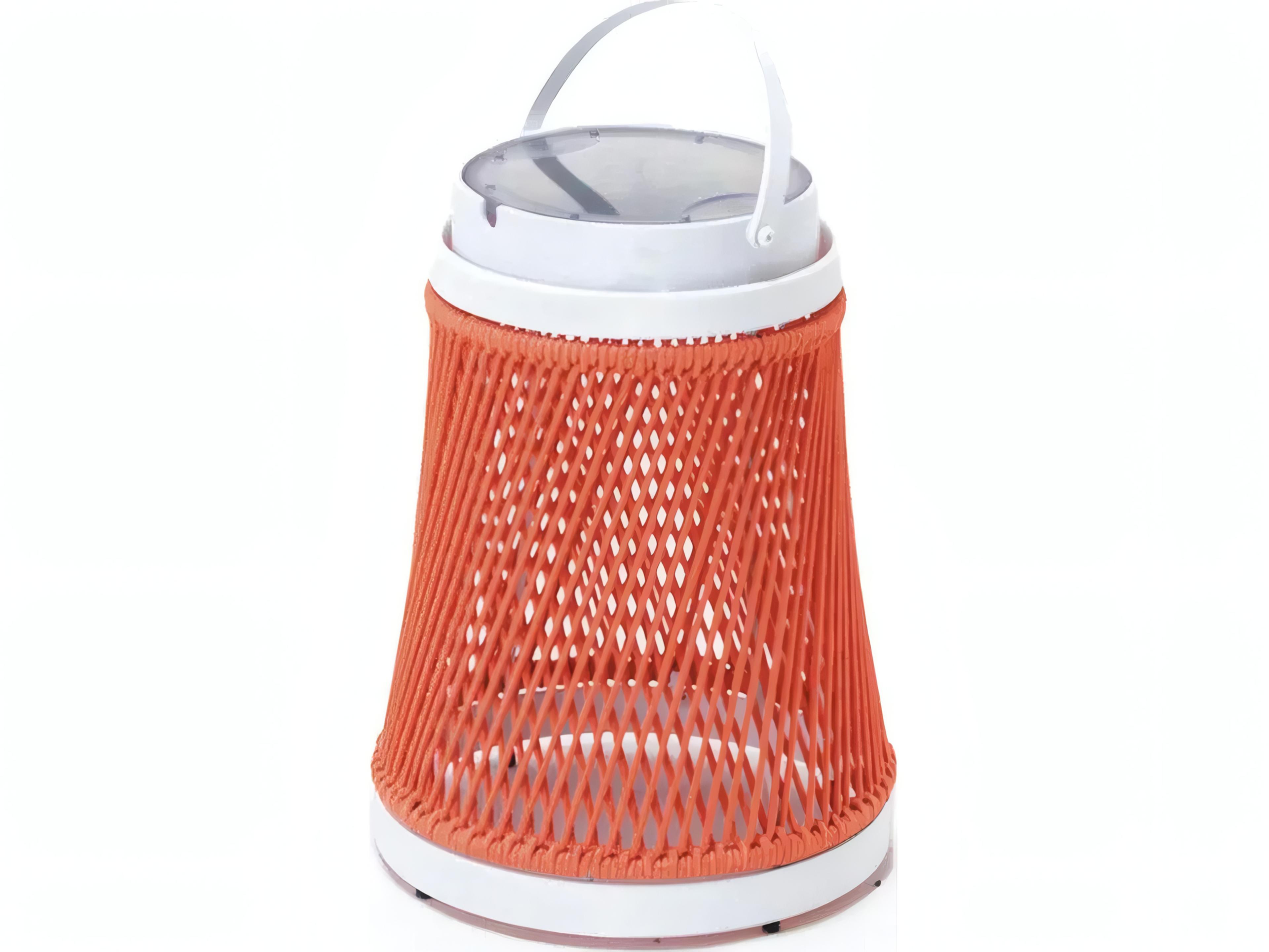 UnoPiu Solare Lamp in White Aluminium