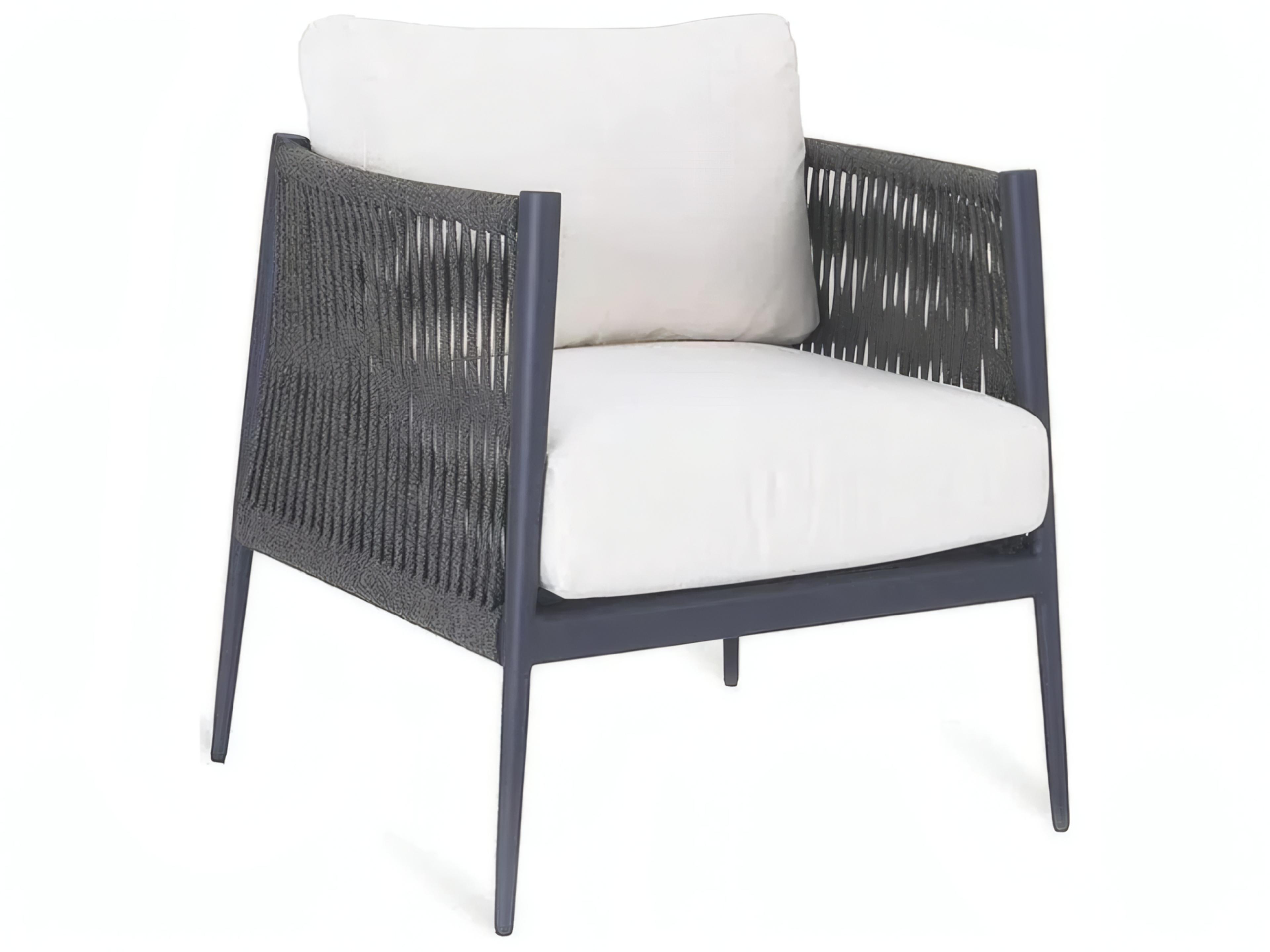 UnoPiu Luce Aluminum Rope Armchair