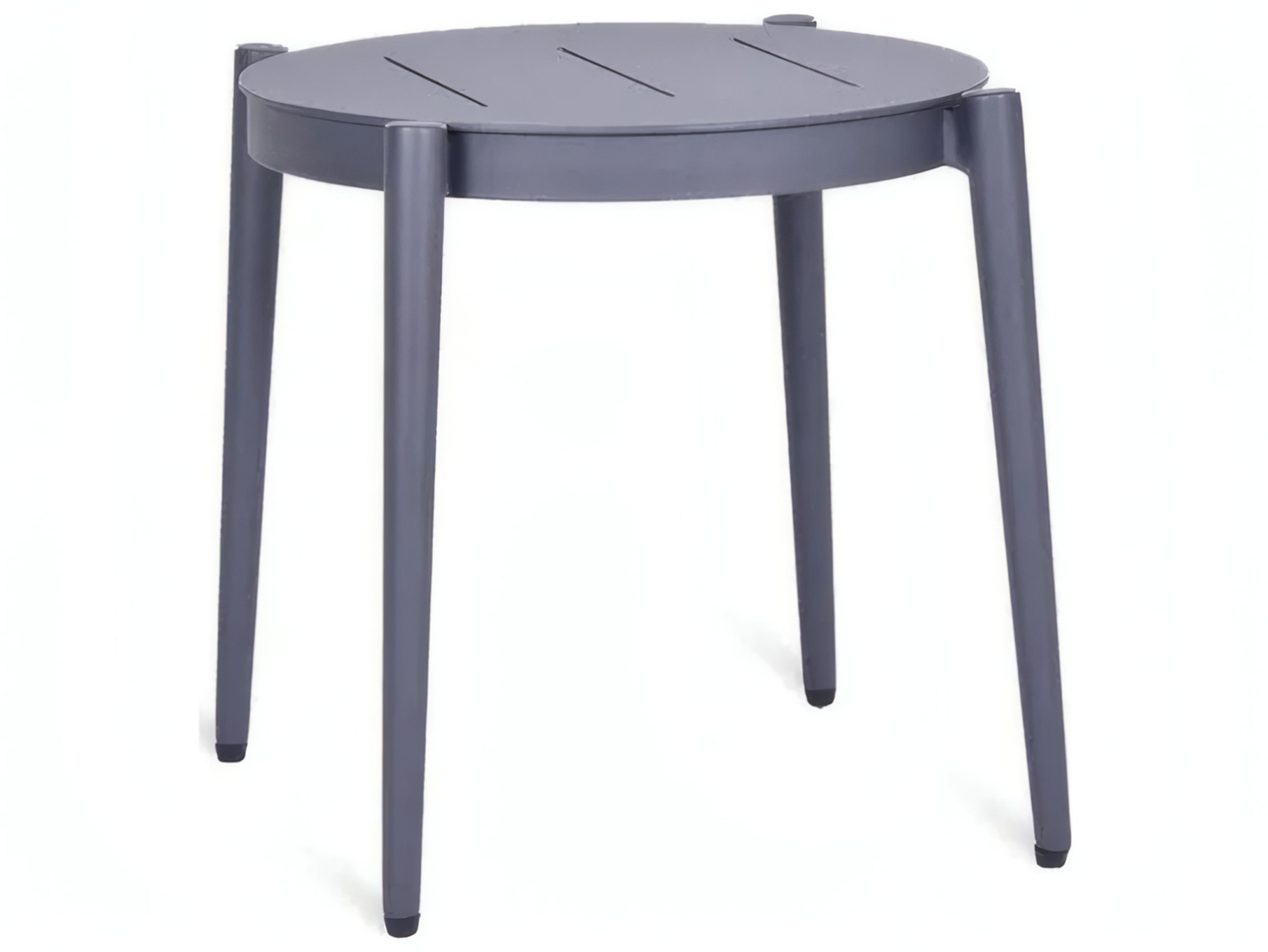 UnoPiu Luce Aluminum Round Coffee Table