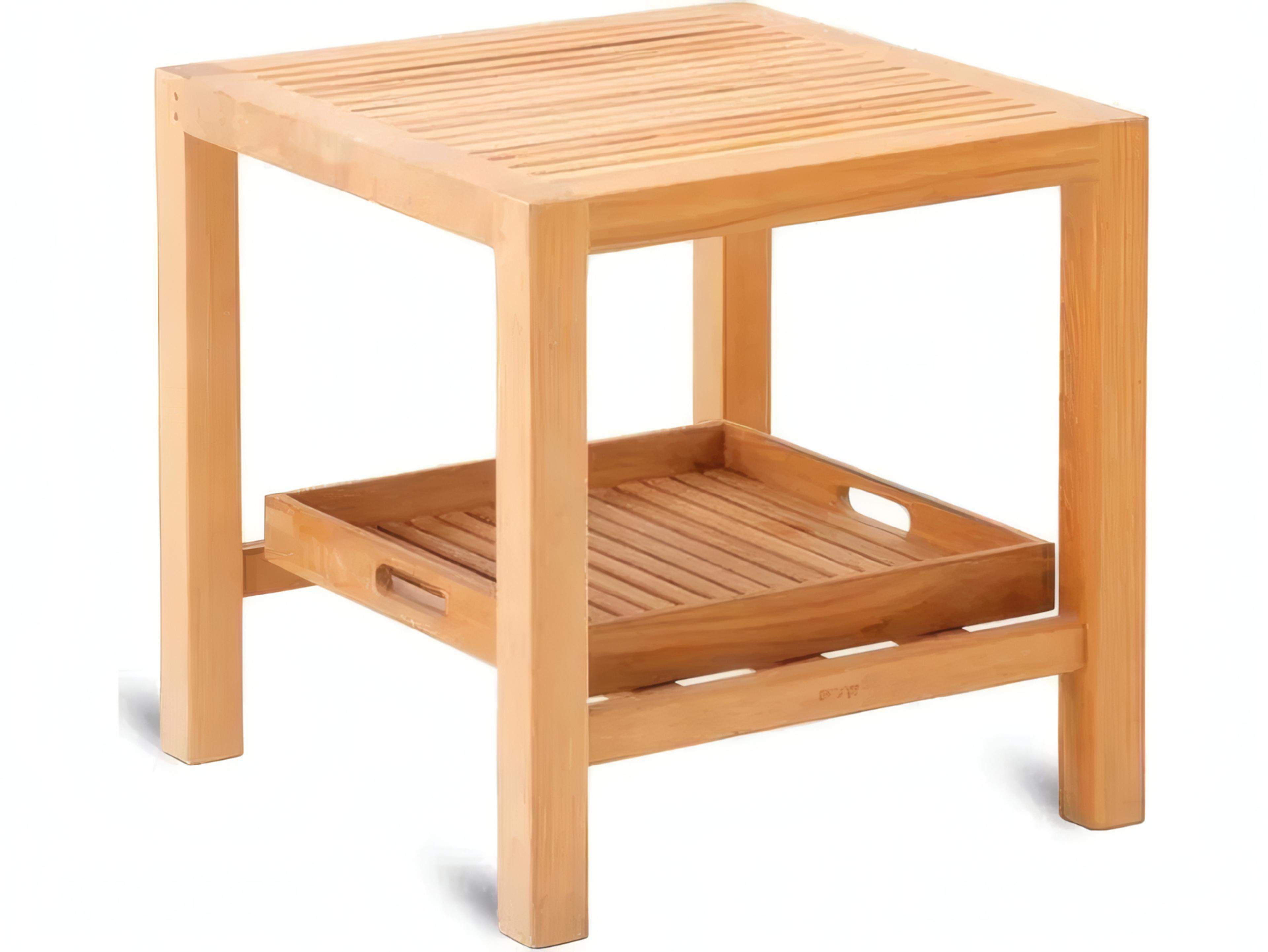 UnoPiu Chelsea Teak Square Coffee Table