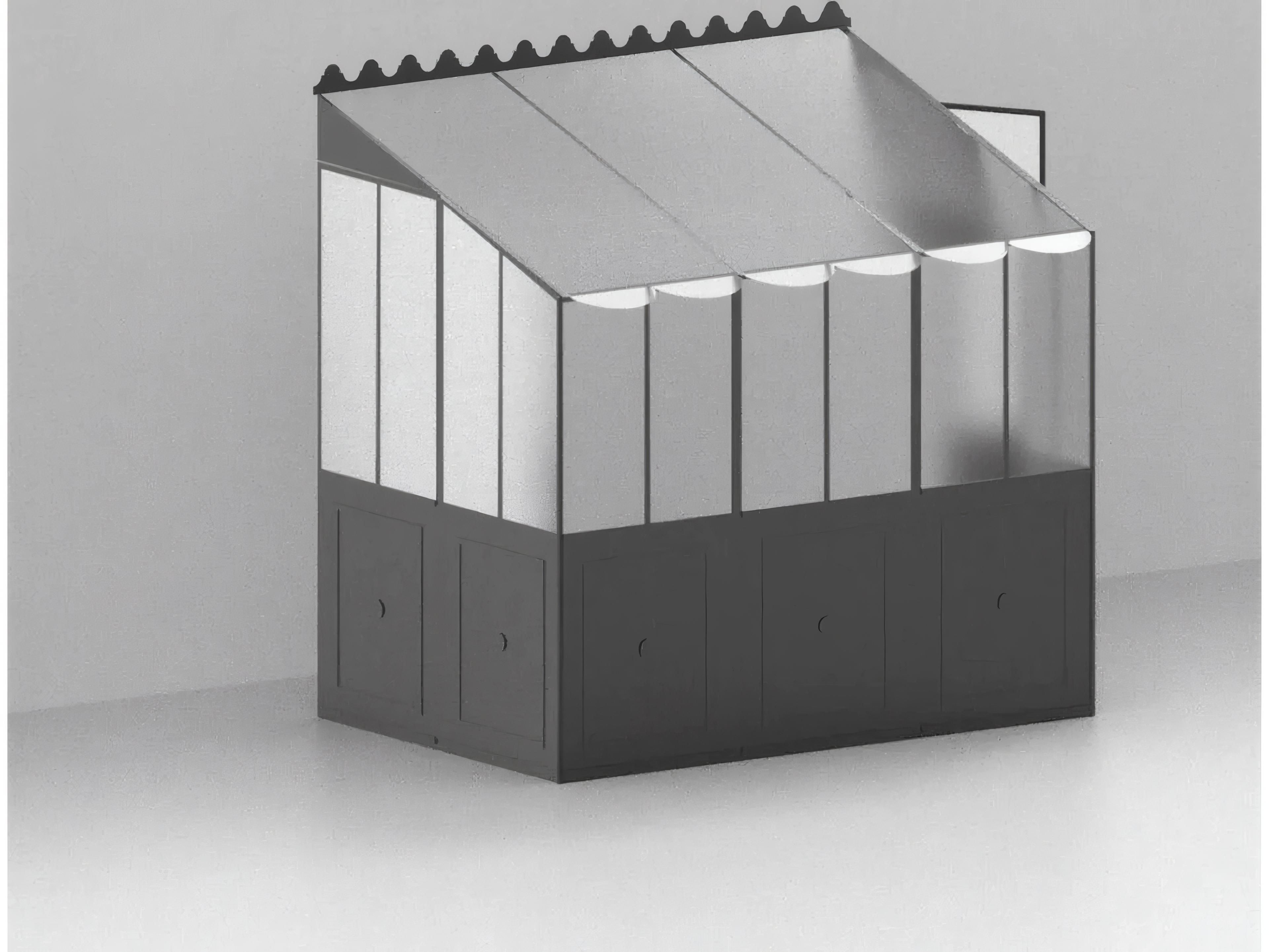 Unopiu Orangerie Attached Greenhouse Left Opening