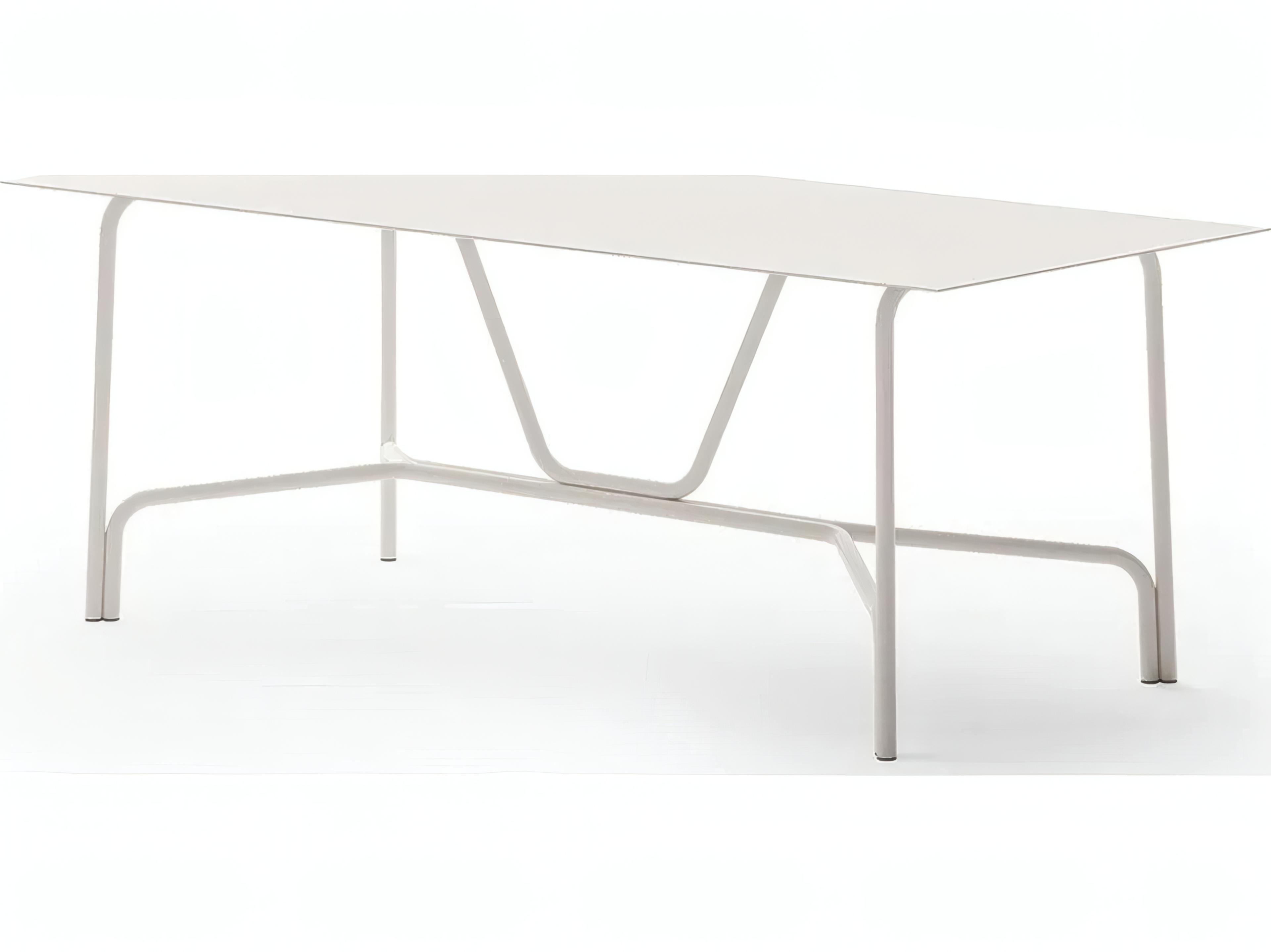 UnoPiu Salo Aluminum Rectangular Dining Table