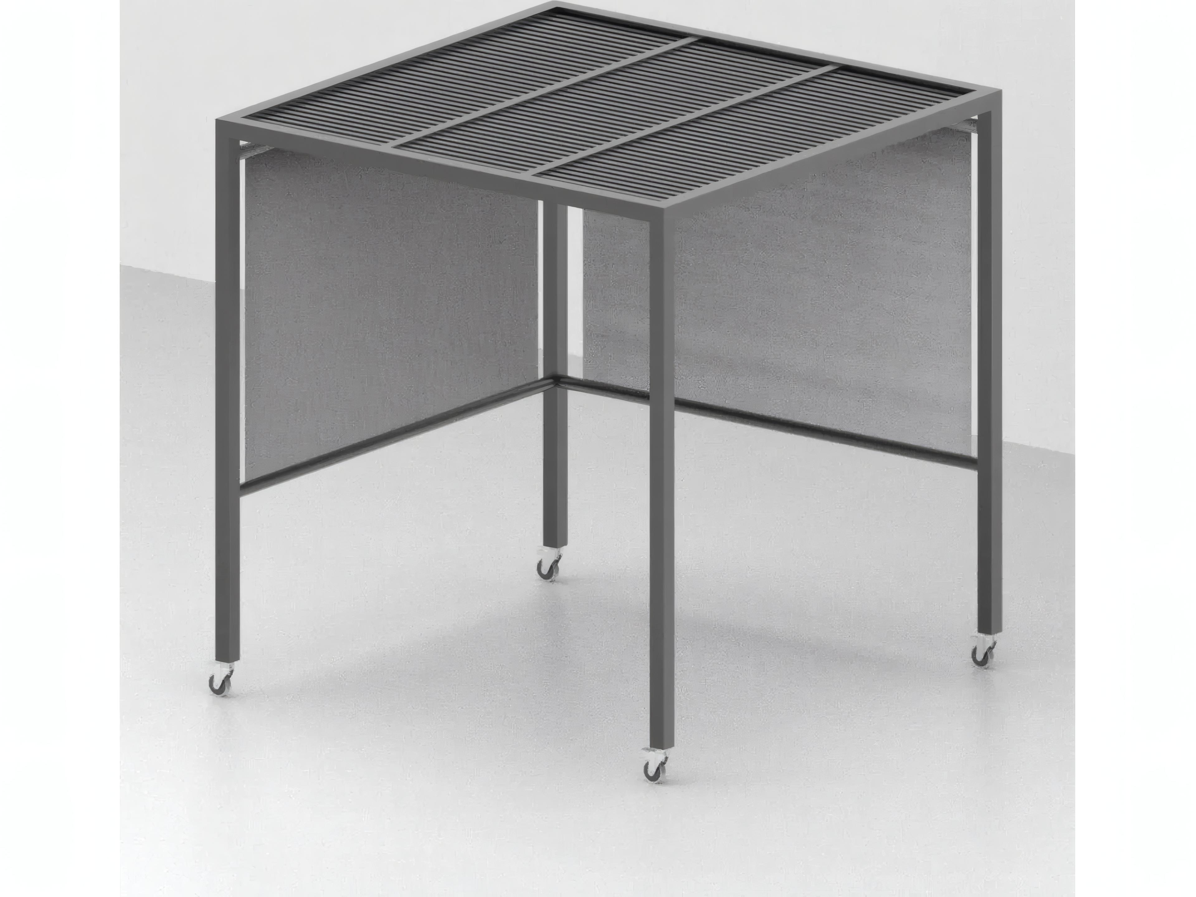 UnoPiu Shibuya Roofing with Bamboo Side Blinds