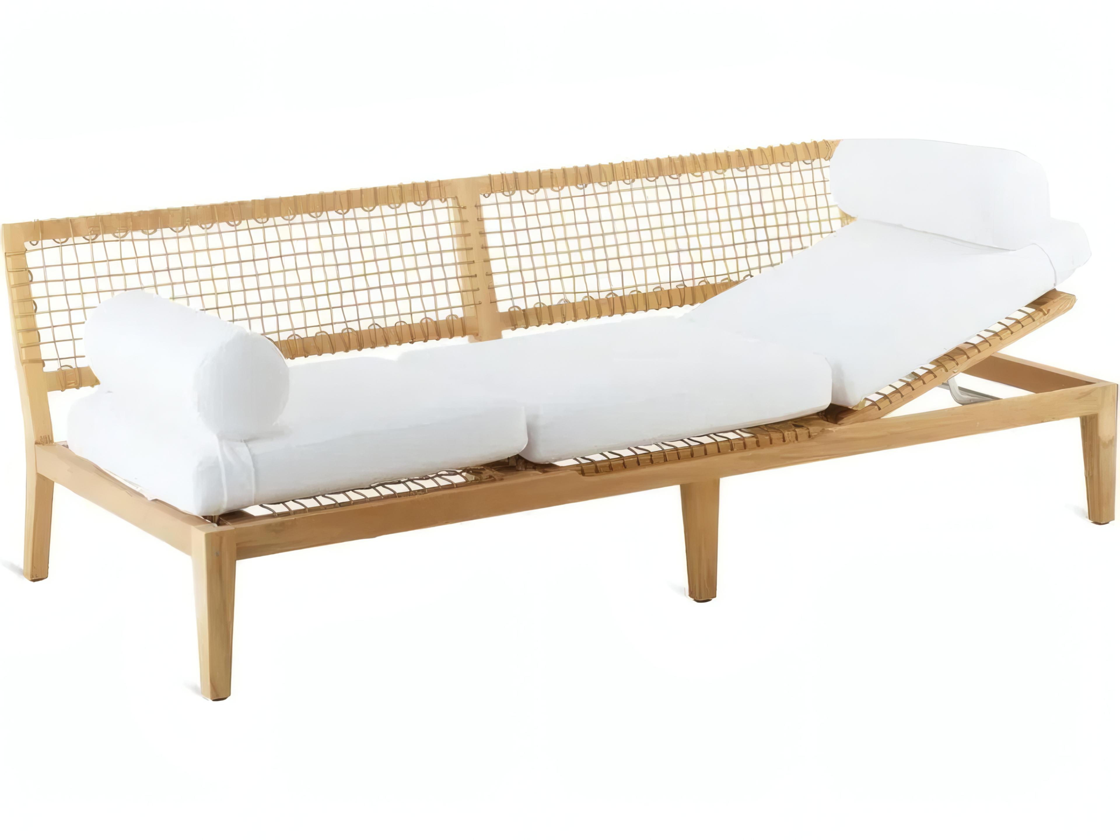 UnoPiu Synthesis Teak Adjustable Sofa Bed