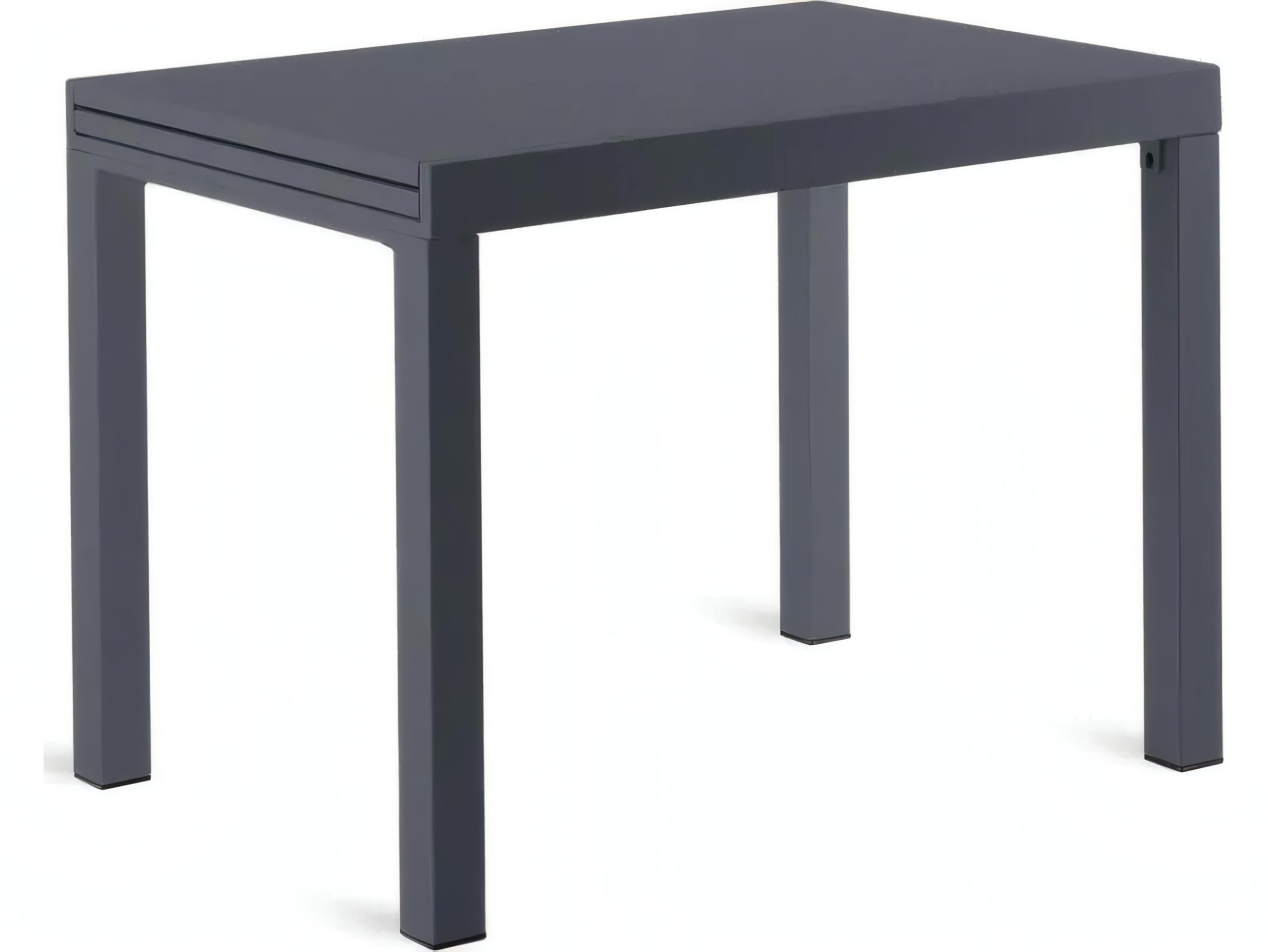 UnoPiu Conrad Wrought Iron Extensible Rectangular Dining Table