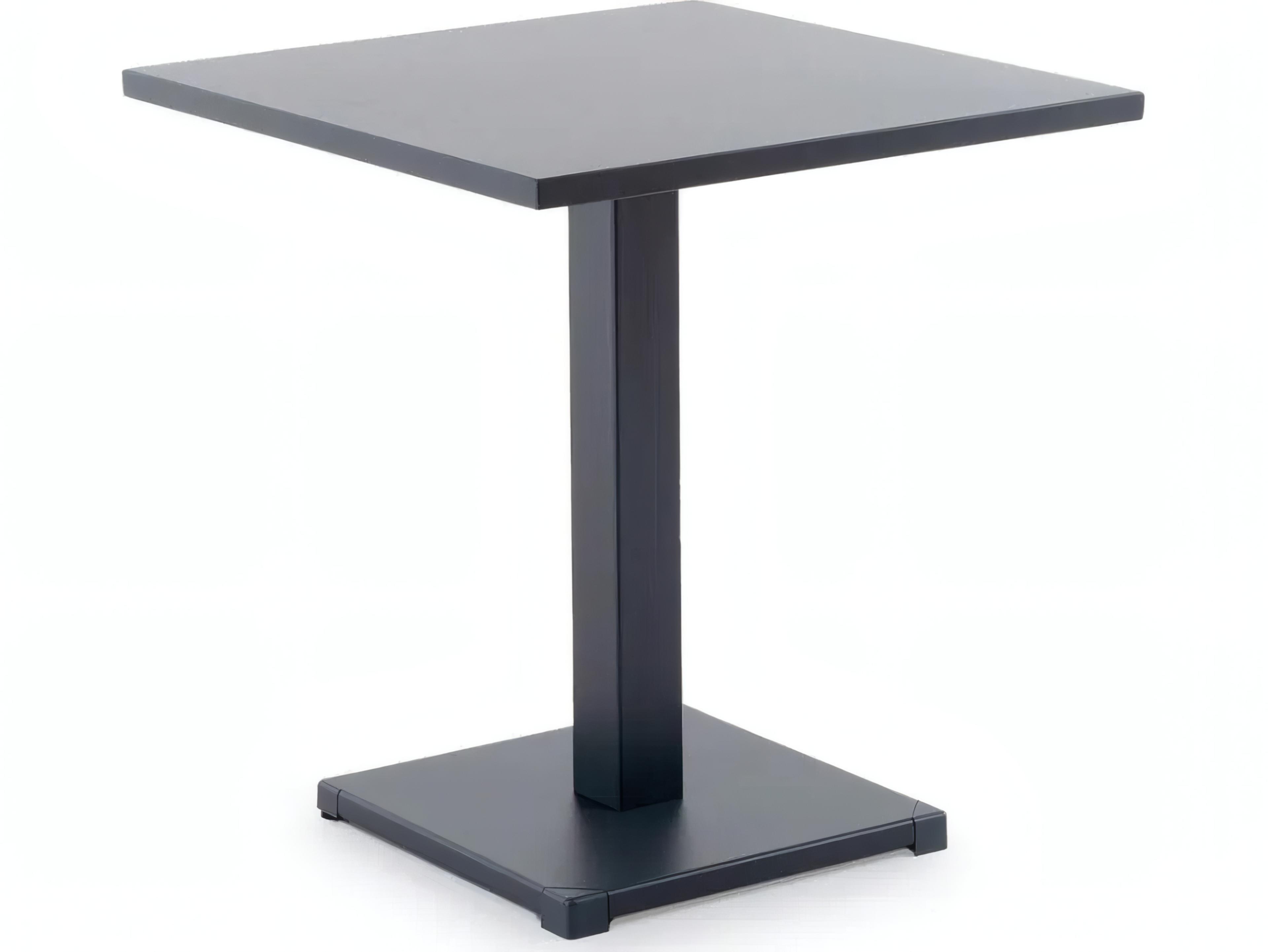 UnoPiu Conrad Wrought Iron Square Bistro Table