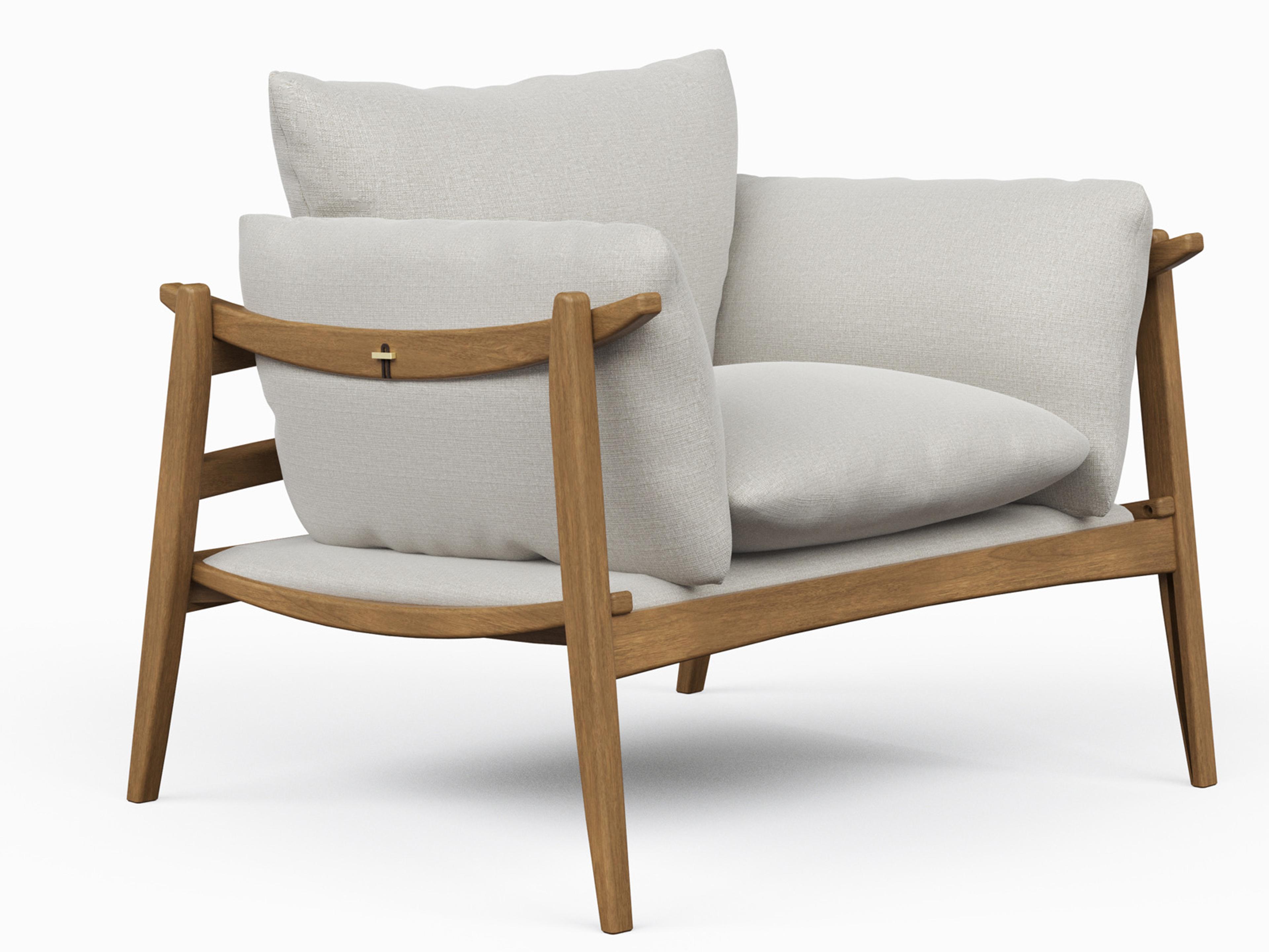 Urbia Modern Brazilian Hara Brown Accent Chair