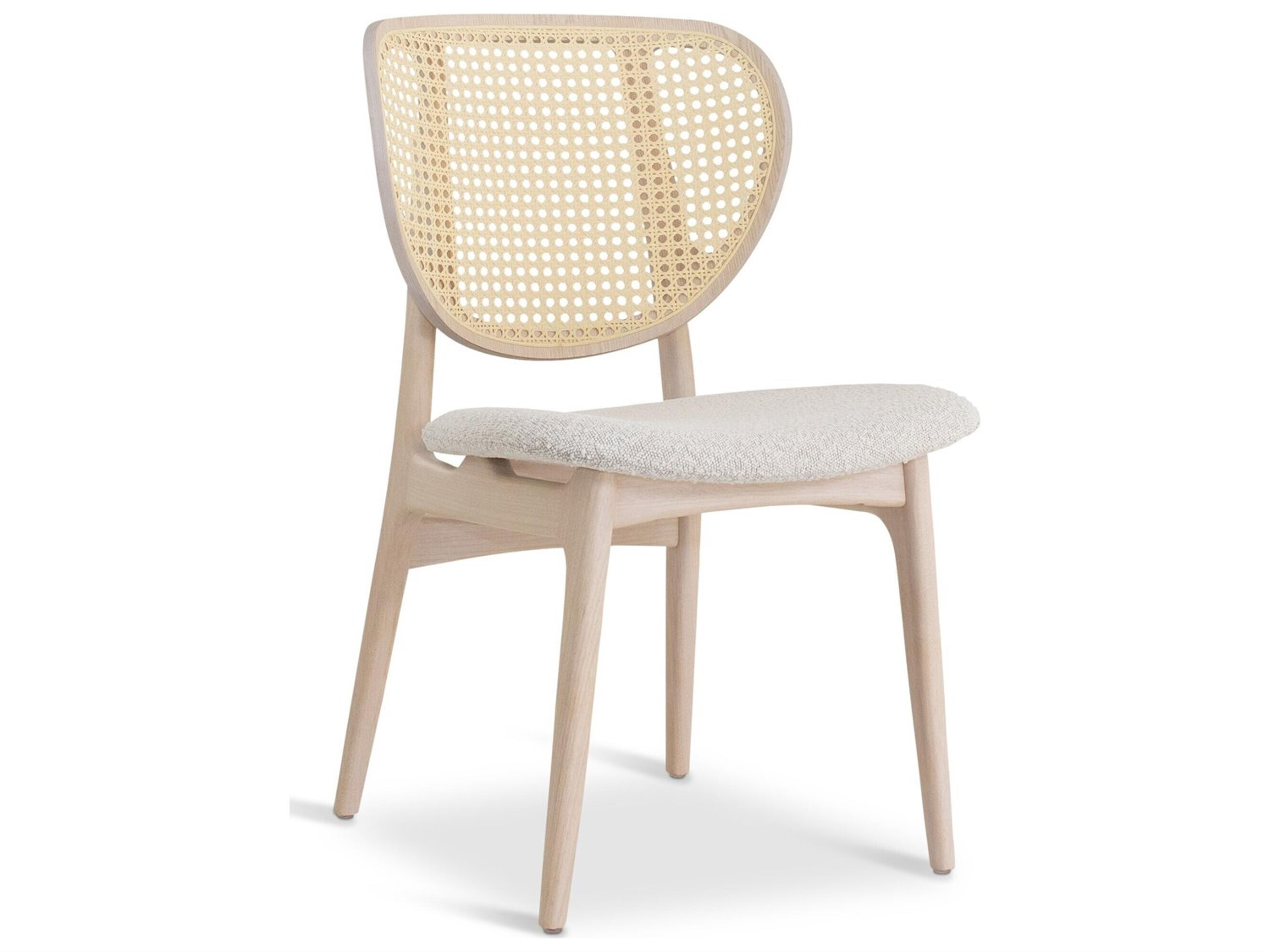 Urbia Modern Brazilian Joelma Brown Upholstered Armless Dining Chair