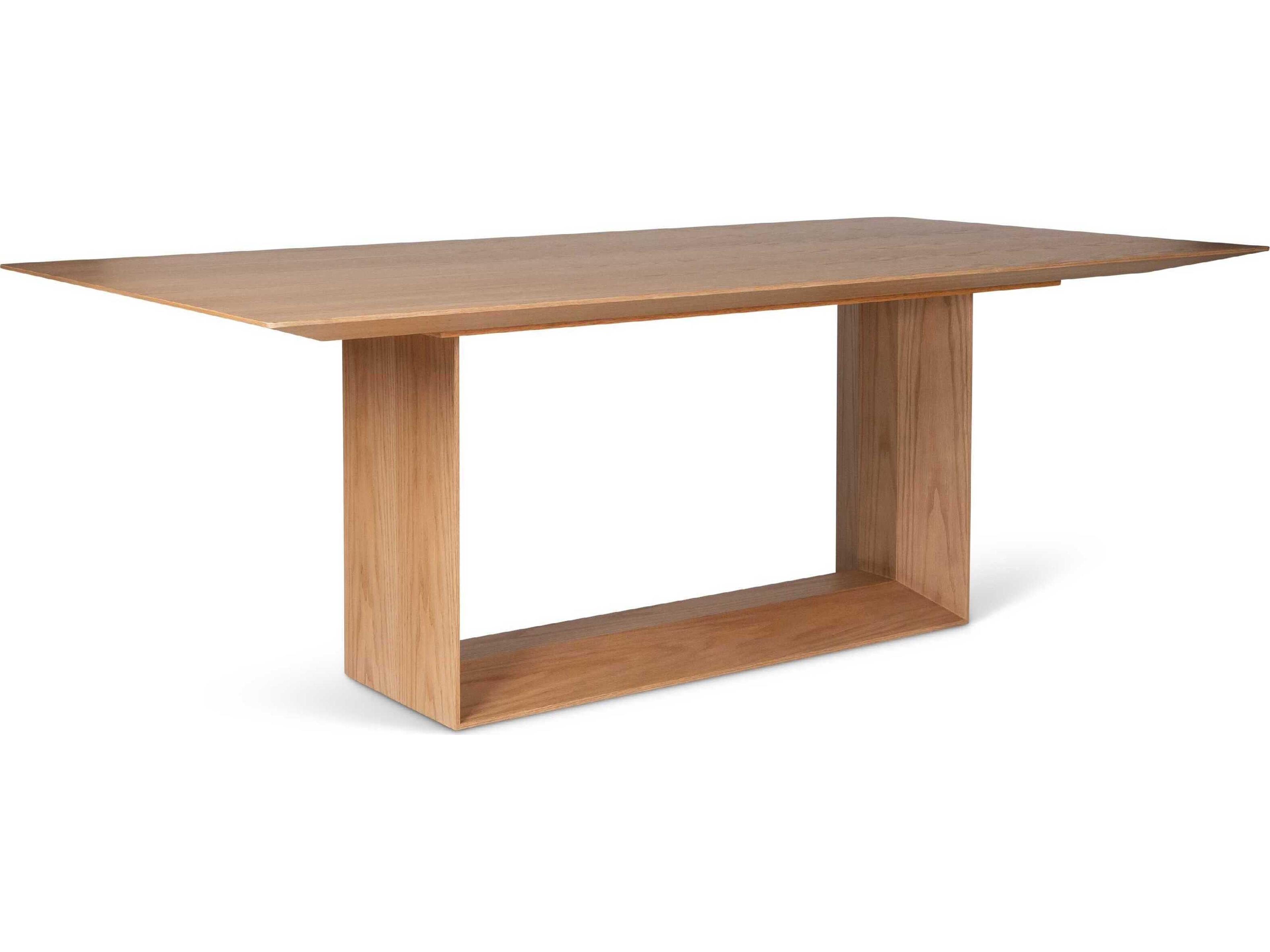 Urbia Modern Brazilian Maiorca Rectangular Wood Damasco Dining Table