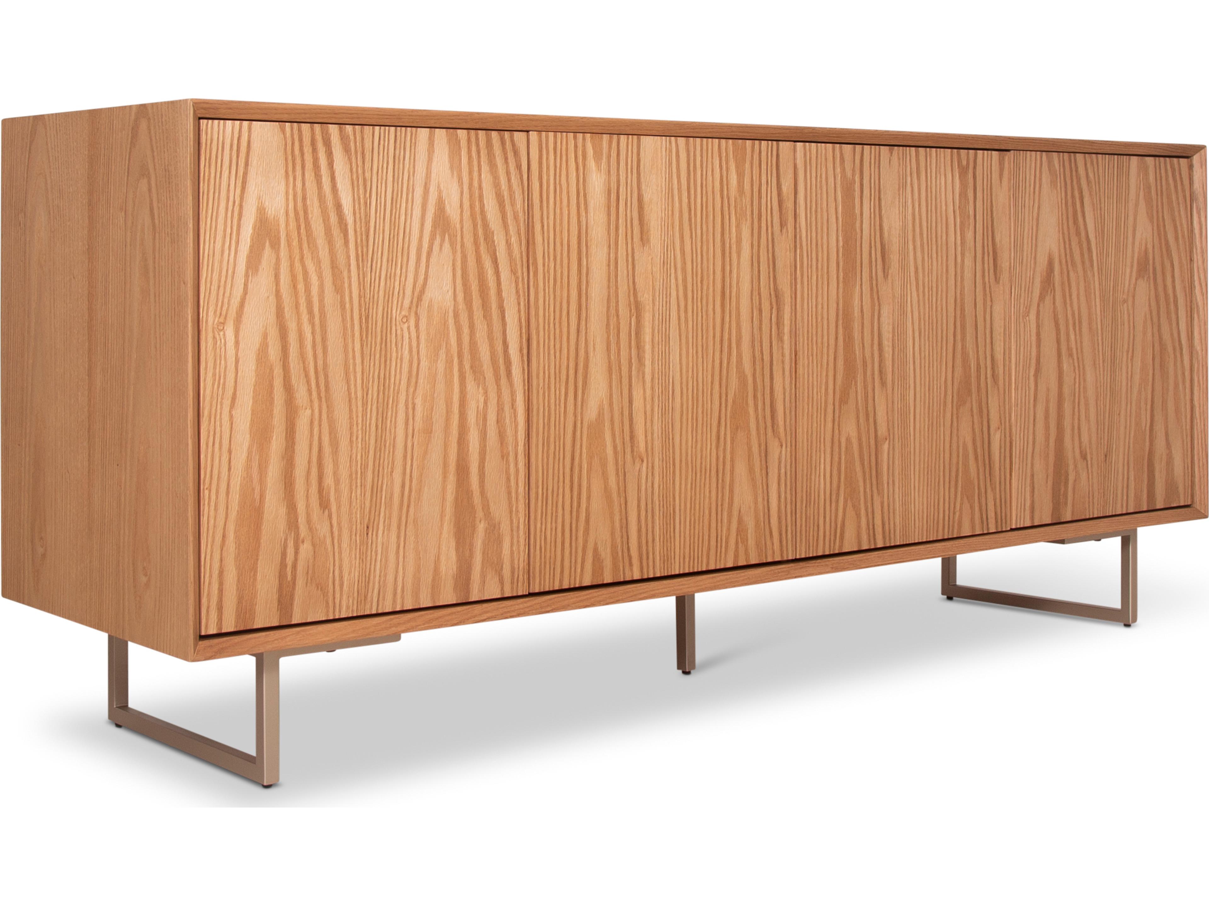 Urbia Modern Brazilian Collection 70" Oak Wood Sideboard