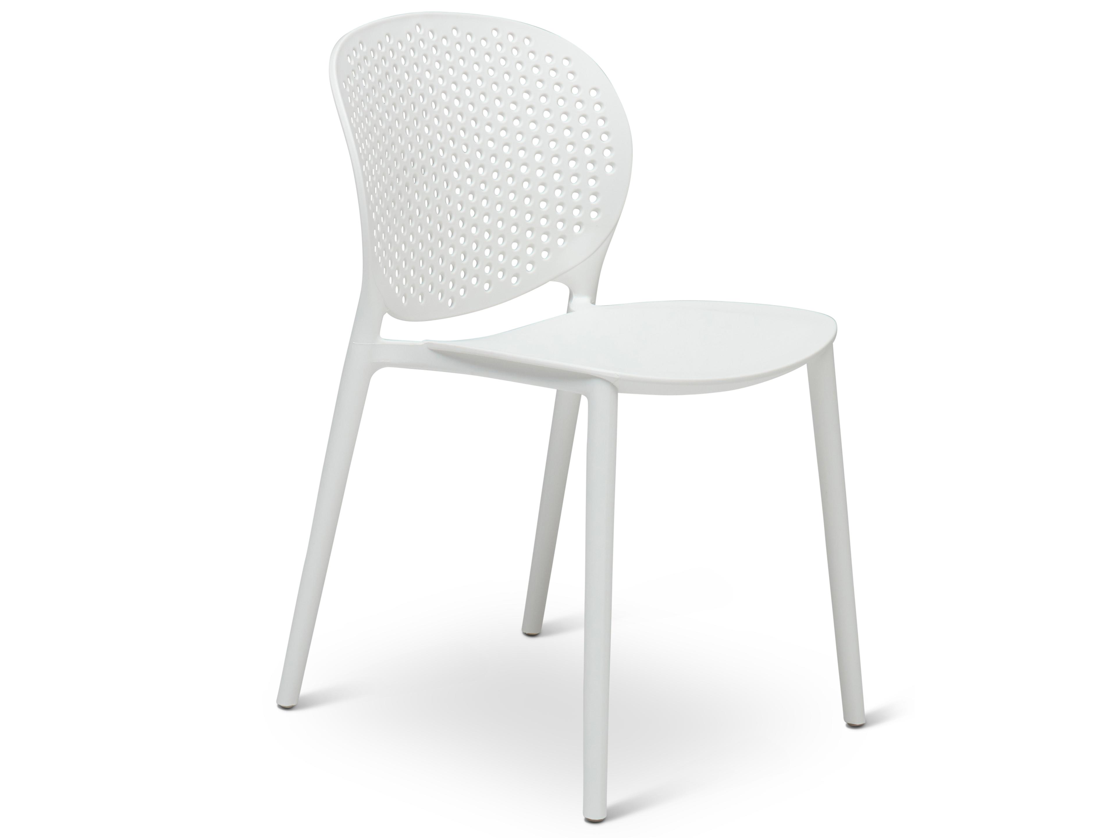 Urbia Metro Bailey Side Chair Set of 4 White Seat