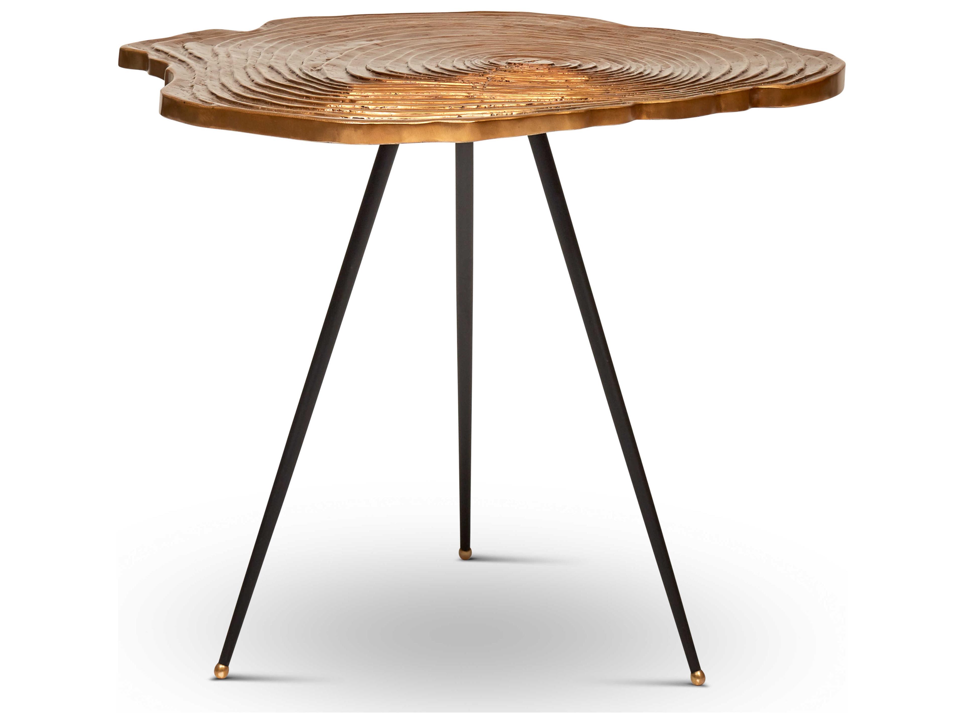 Urbia Ie Series Metal Brass End Table