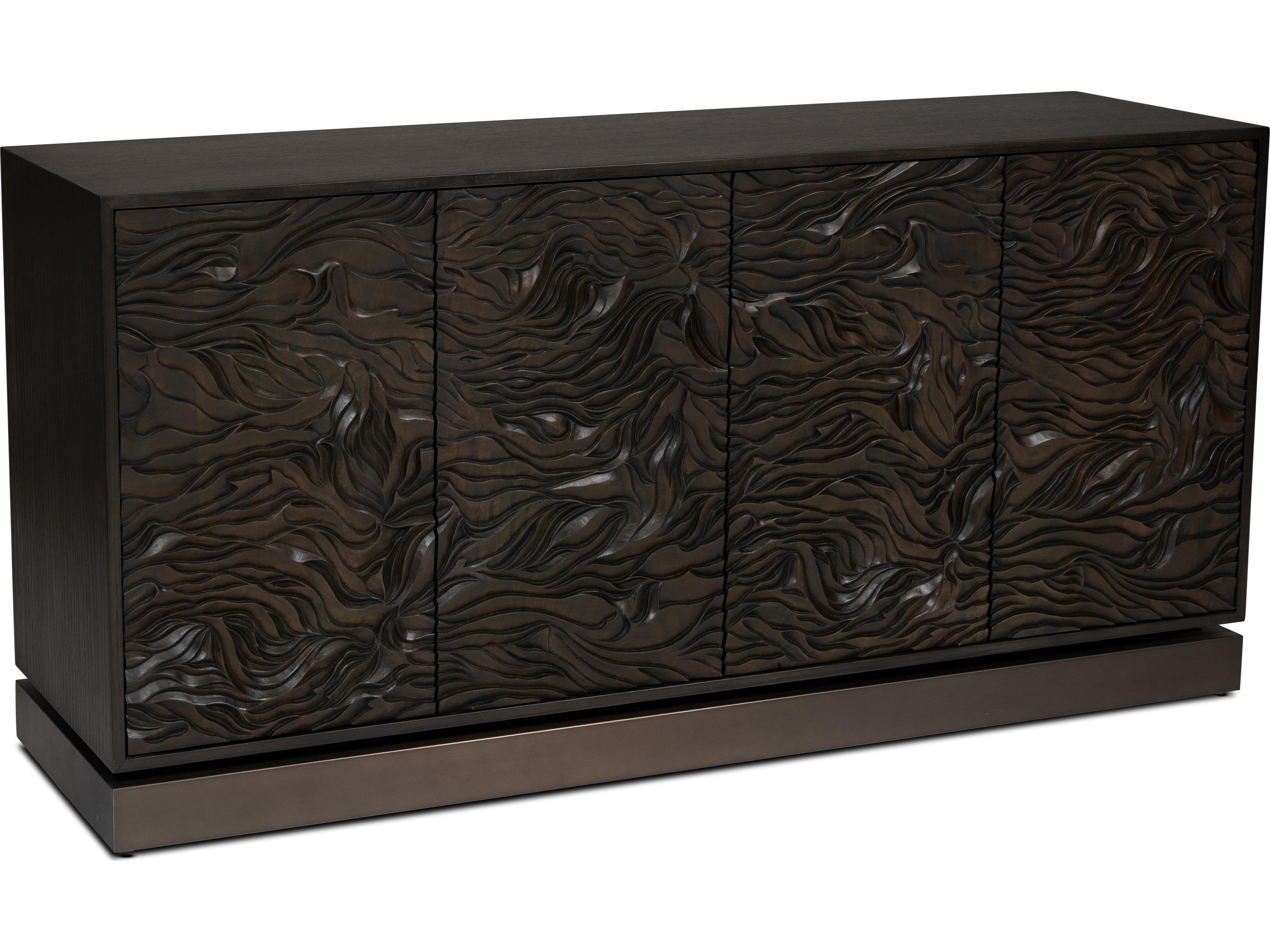 Urbia Ie Series Onda 71" Mahogany Wood Coffee Sideboard