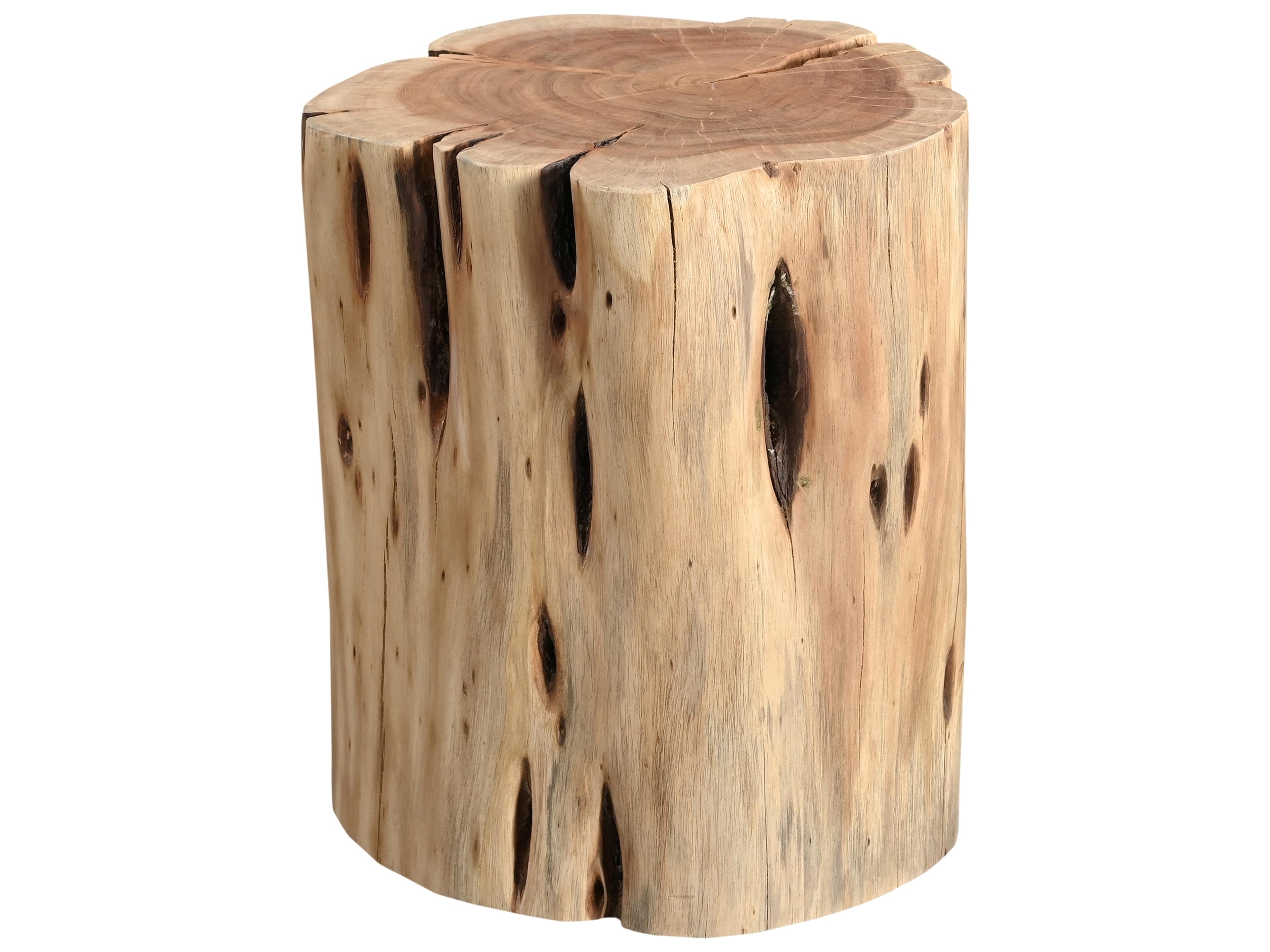 Urbia Brooks Teak Brown Accent Stool