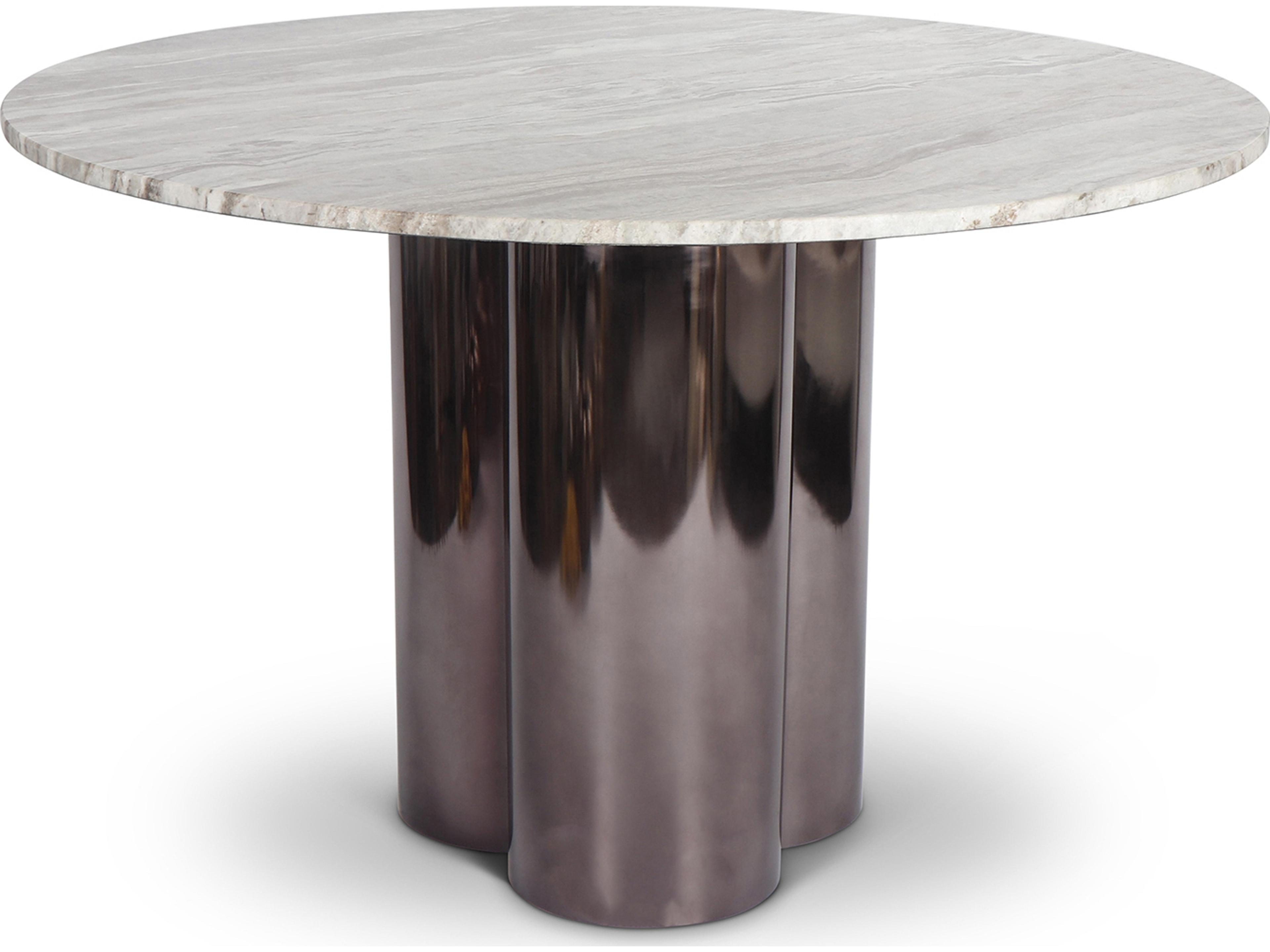 Urbia Marbelle Martie Round Marble Dining Table