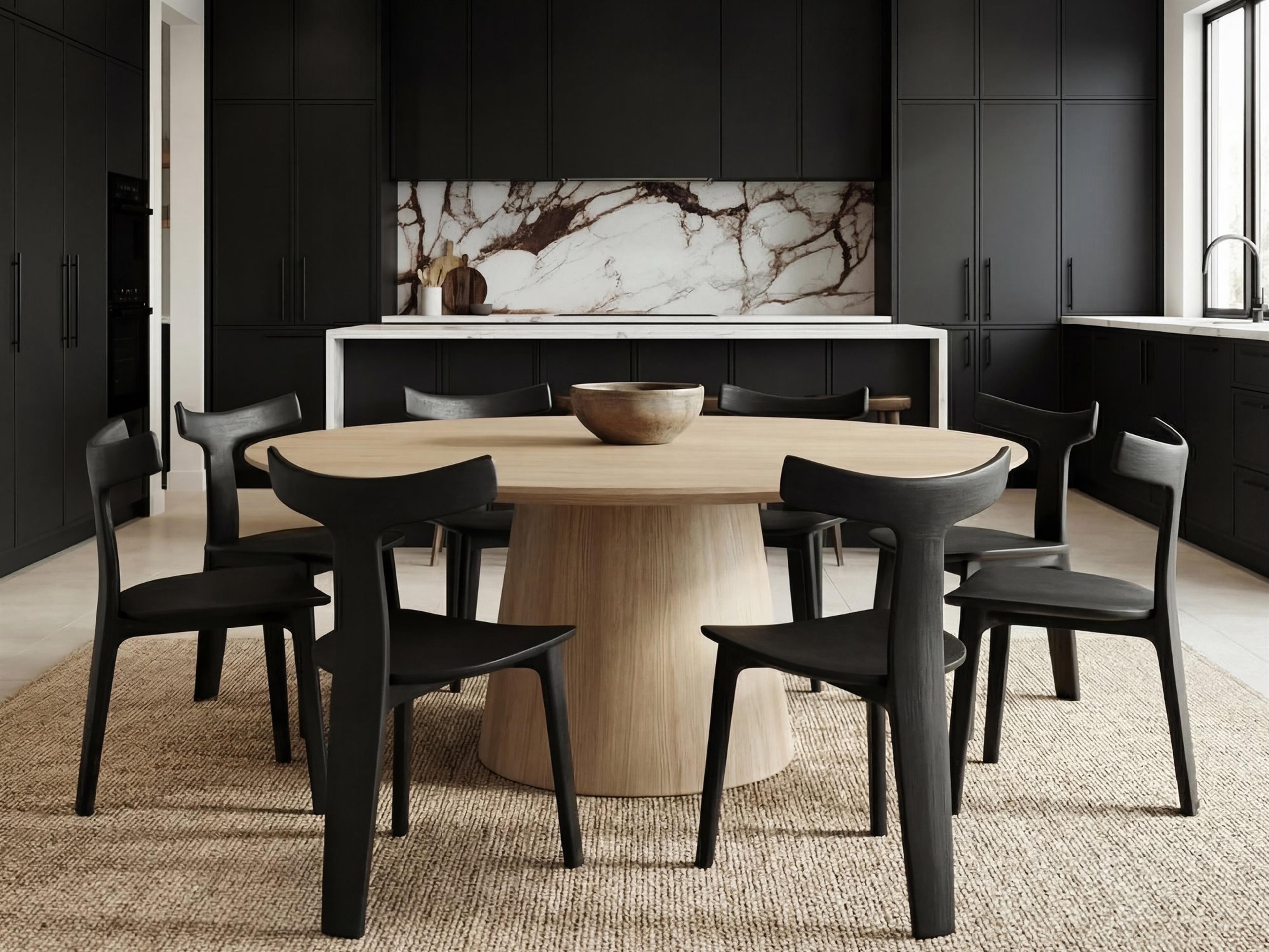 Urbia Modern Brazillian Damasco Dining Room Set