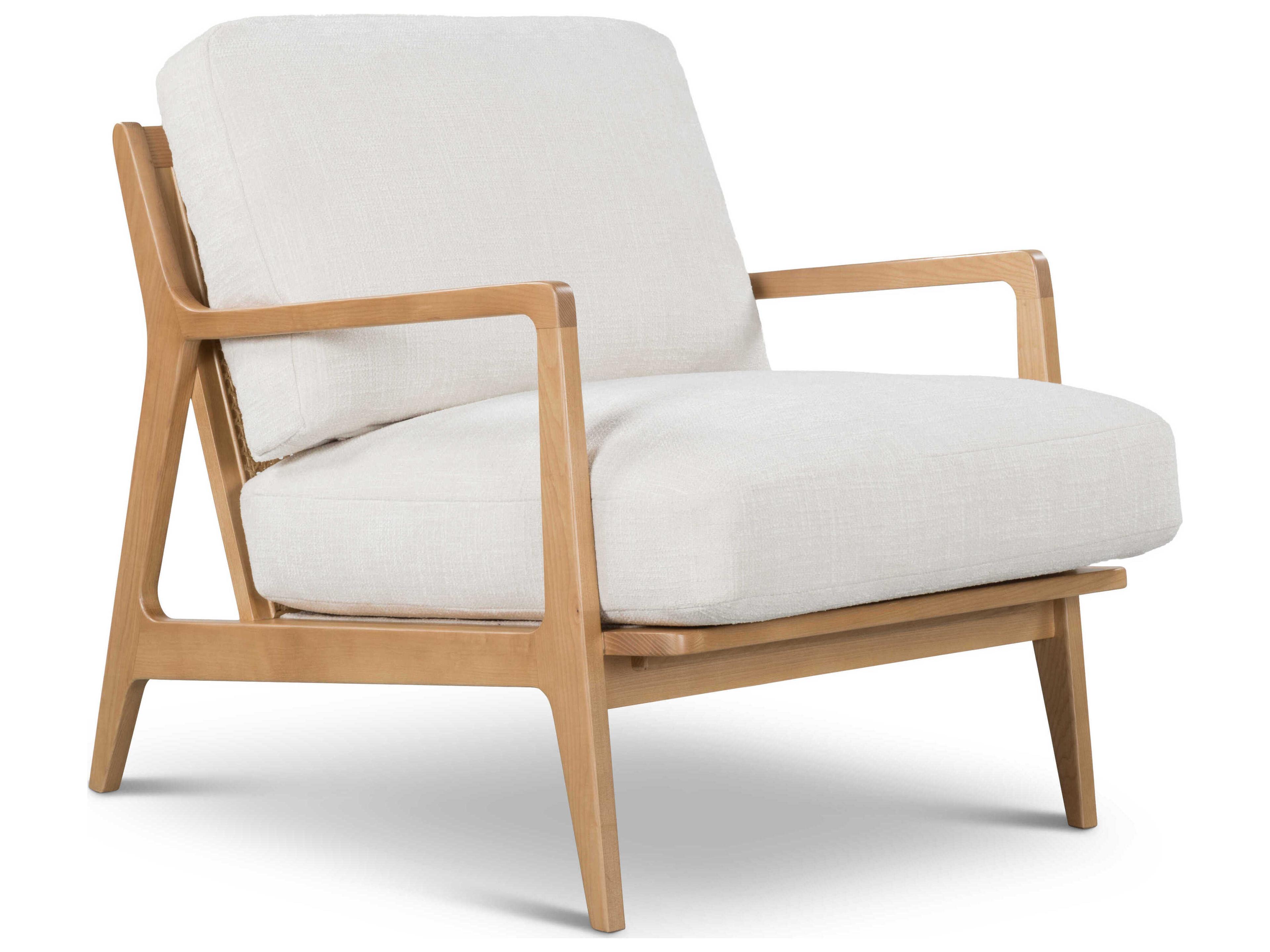 Urbia Carmelo Oak Upholstered Accent Chair