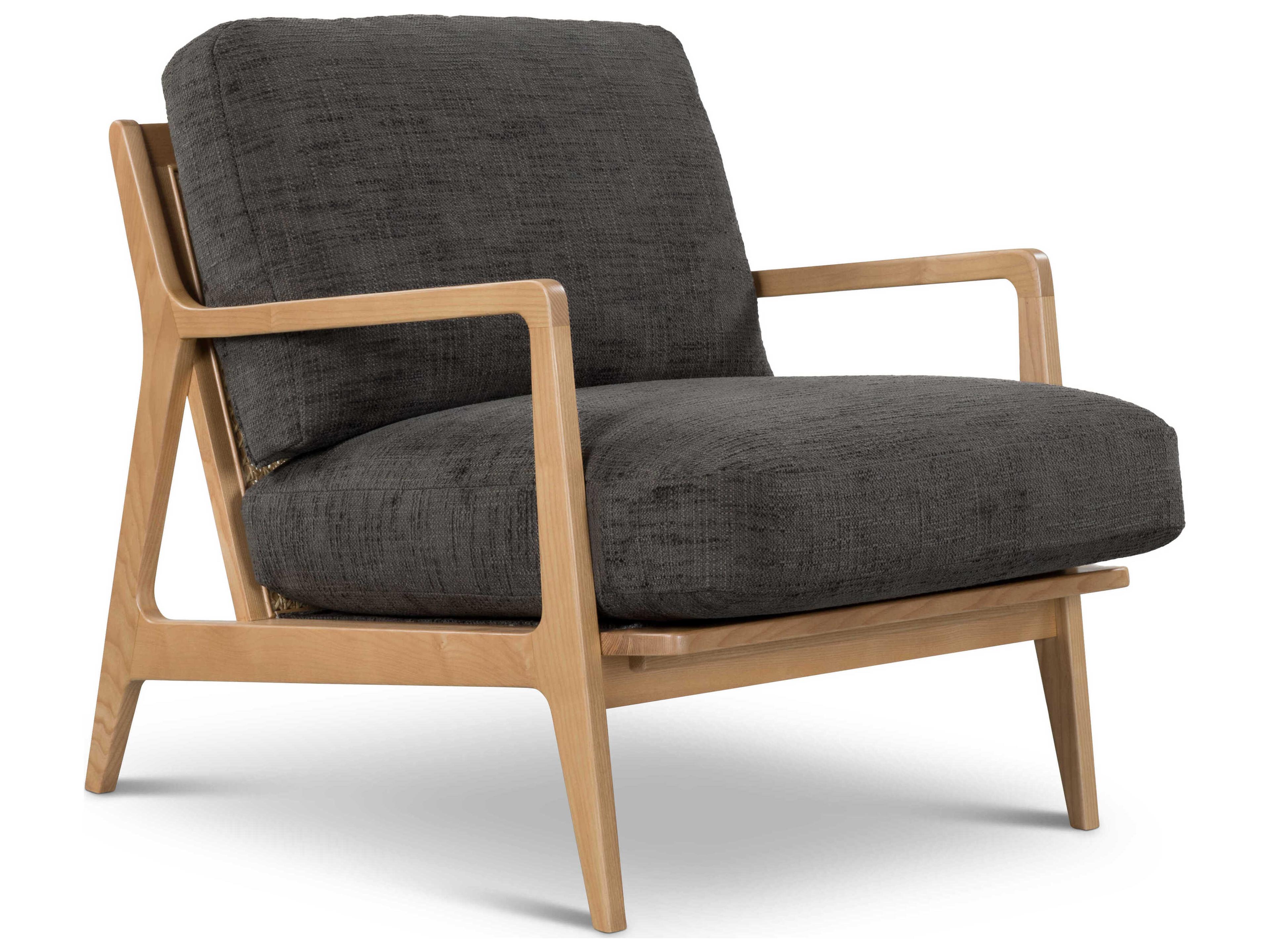 Urbia Carmelo Oak Upholstered Accent Chair