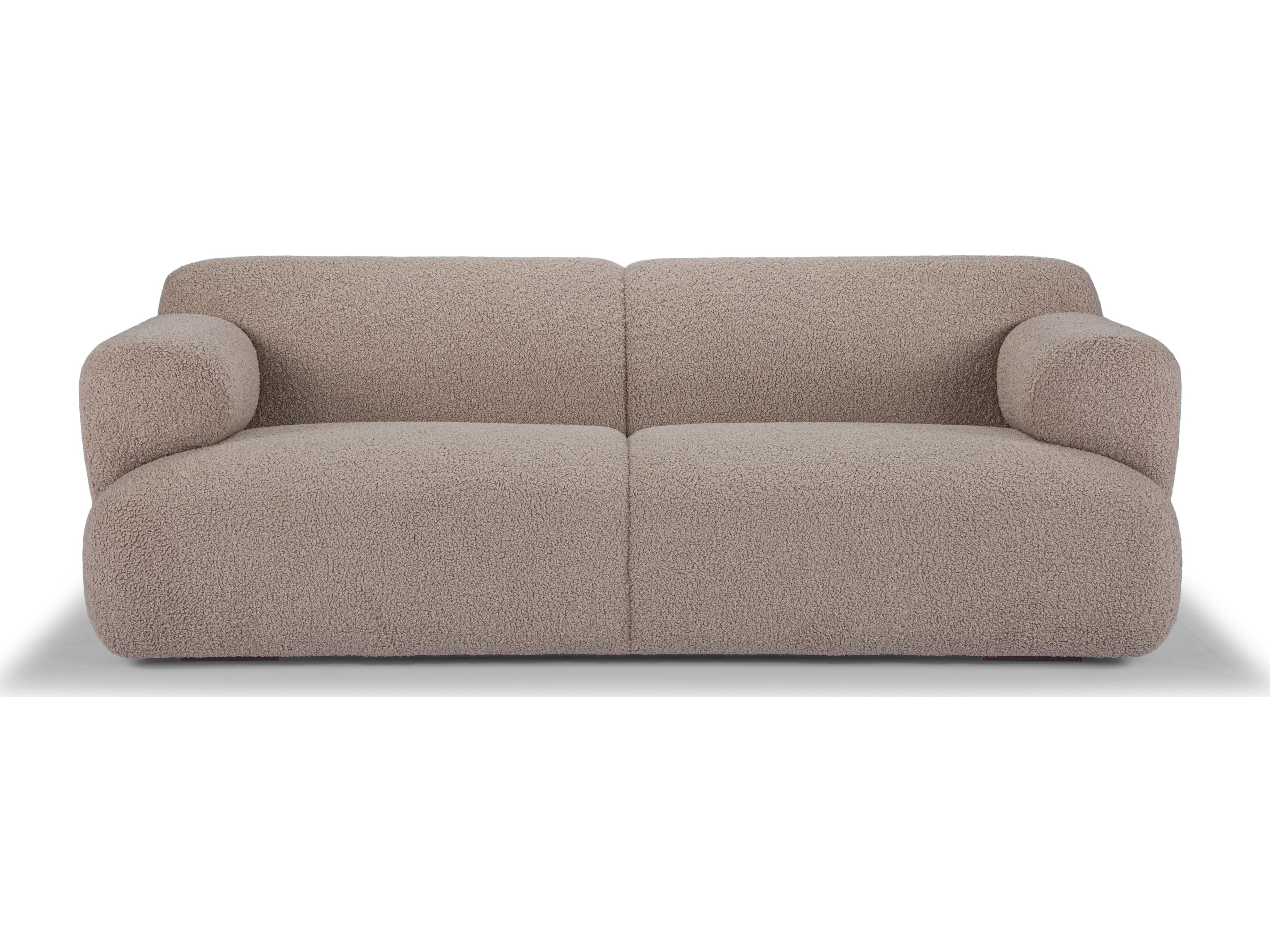 Urbia Metro Kuma Camel Brown Upholstered Sofa