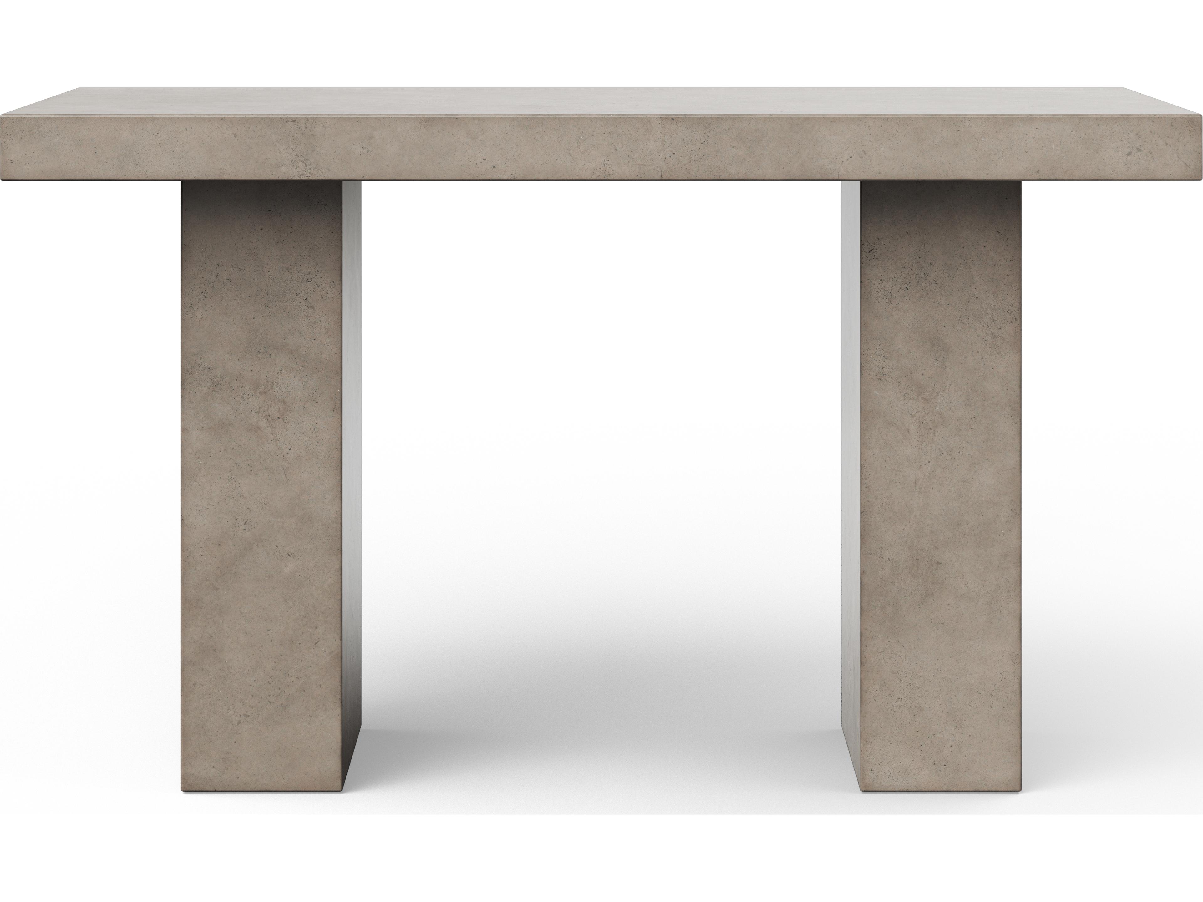 Urbia Mixx Elcor Concrete Bar Height Dining Table x 70.75" Dark Grey