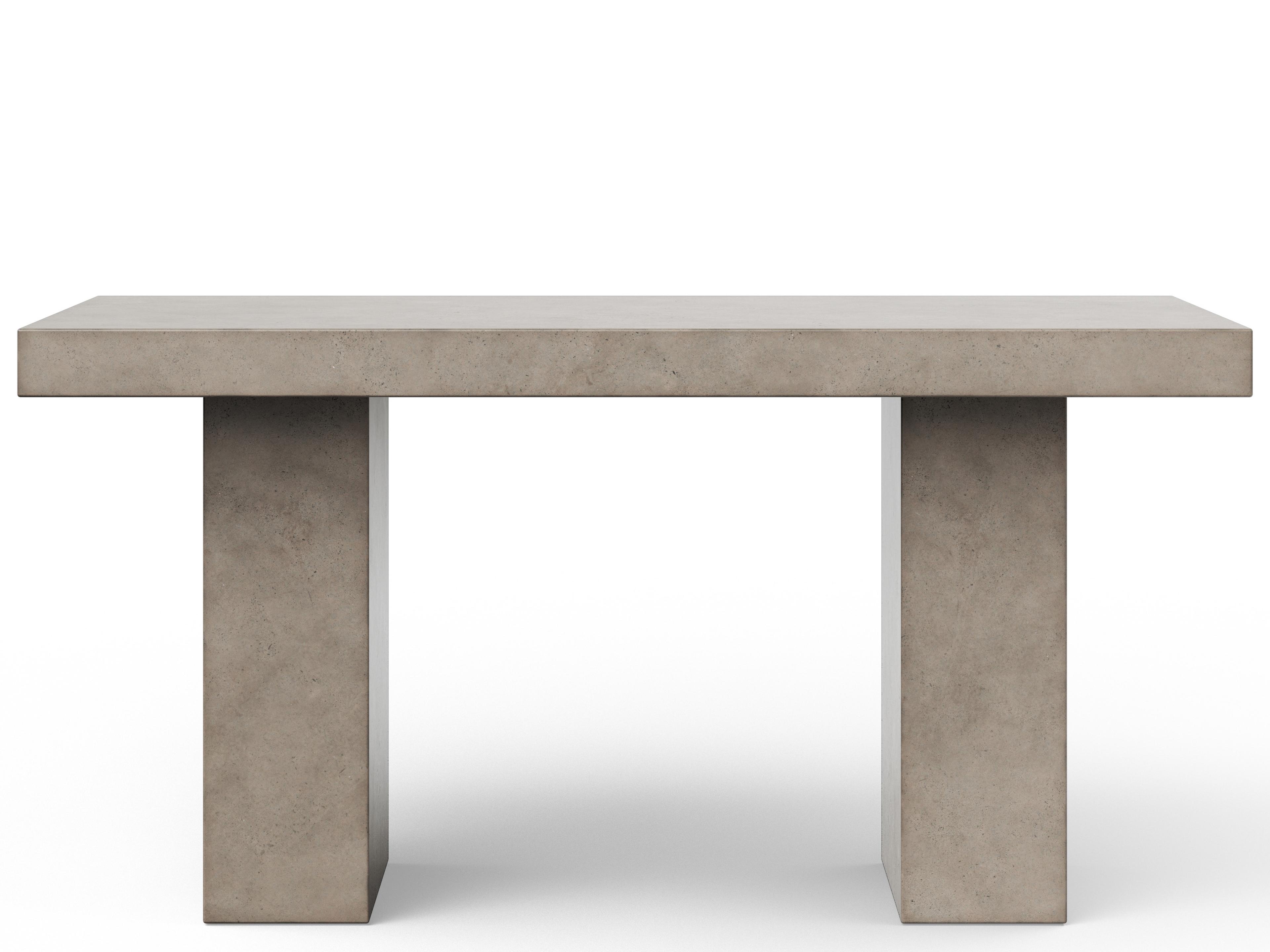 Urbia Mixx Elcor Concrete Counter Height Dining Table Dark Grey