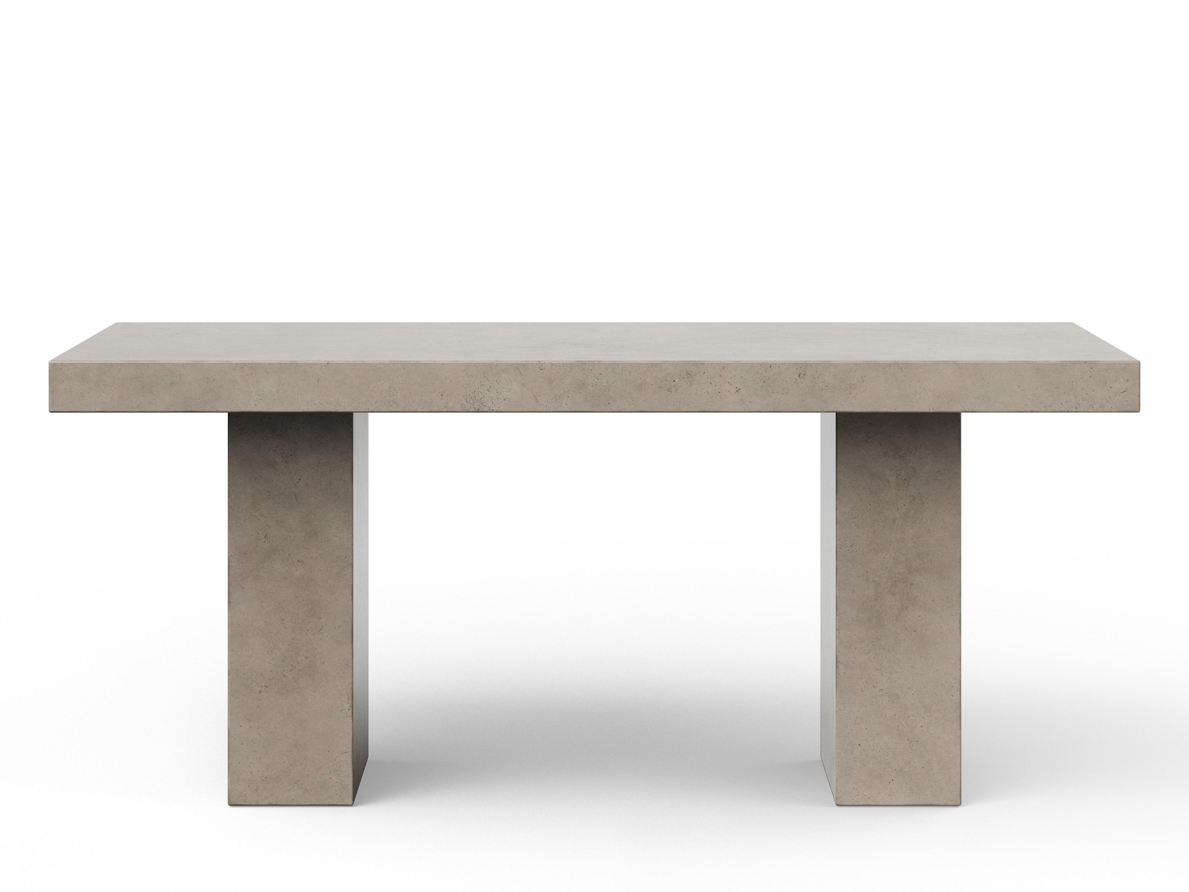 Urbia Mixx Elcor Concrete Counter Height Dining Table Dark Grey