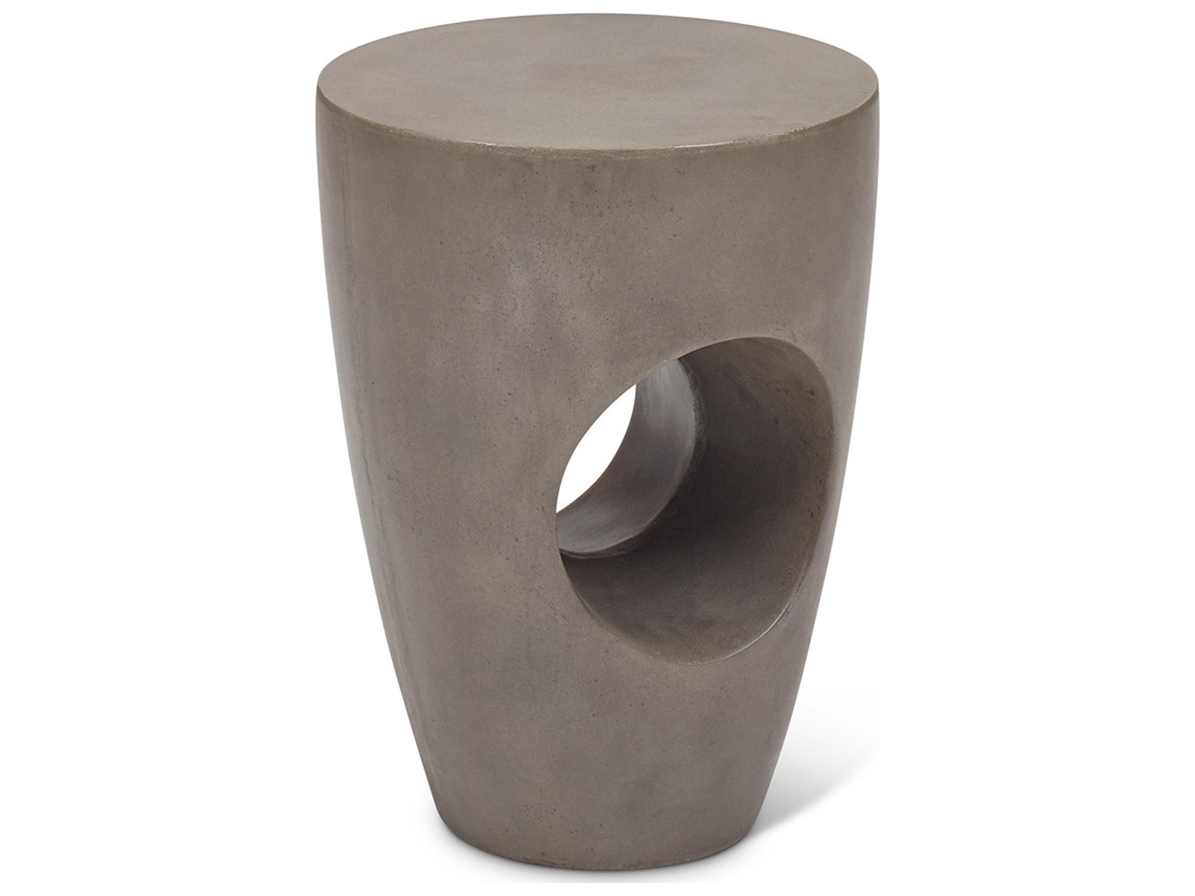 Urbia Mixx Concrete Hayden Stool Dark Grey