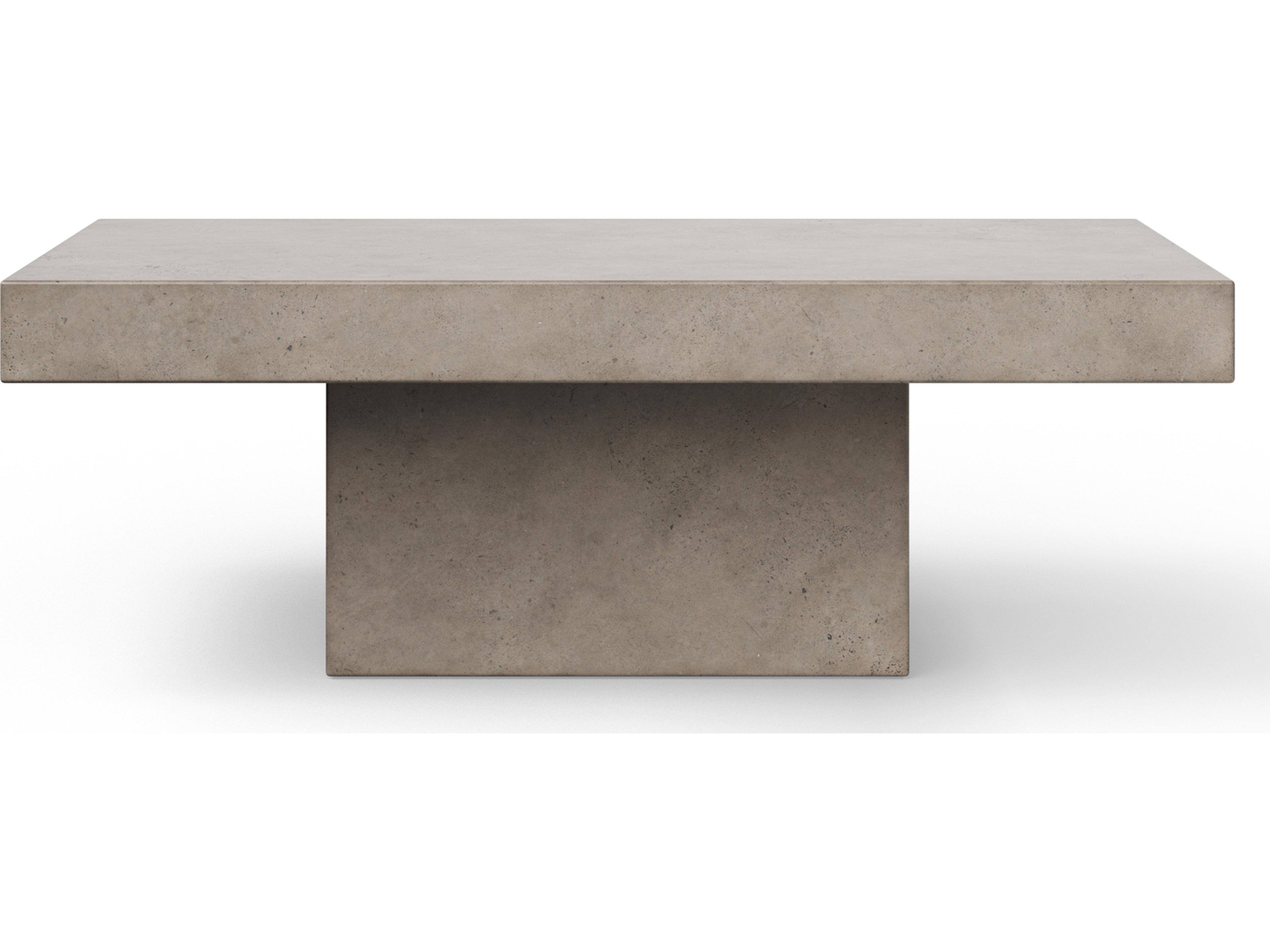 Urbia Una Rectangular Concrete Coffee Table