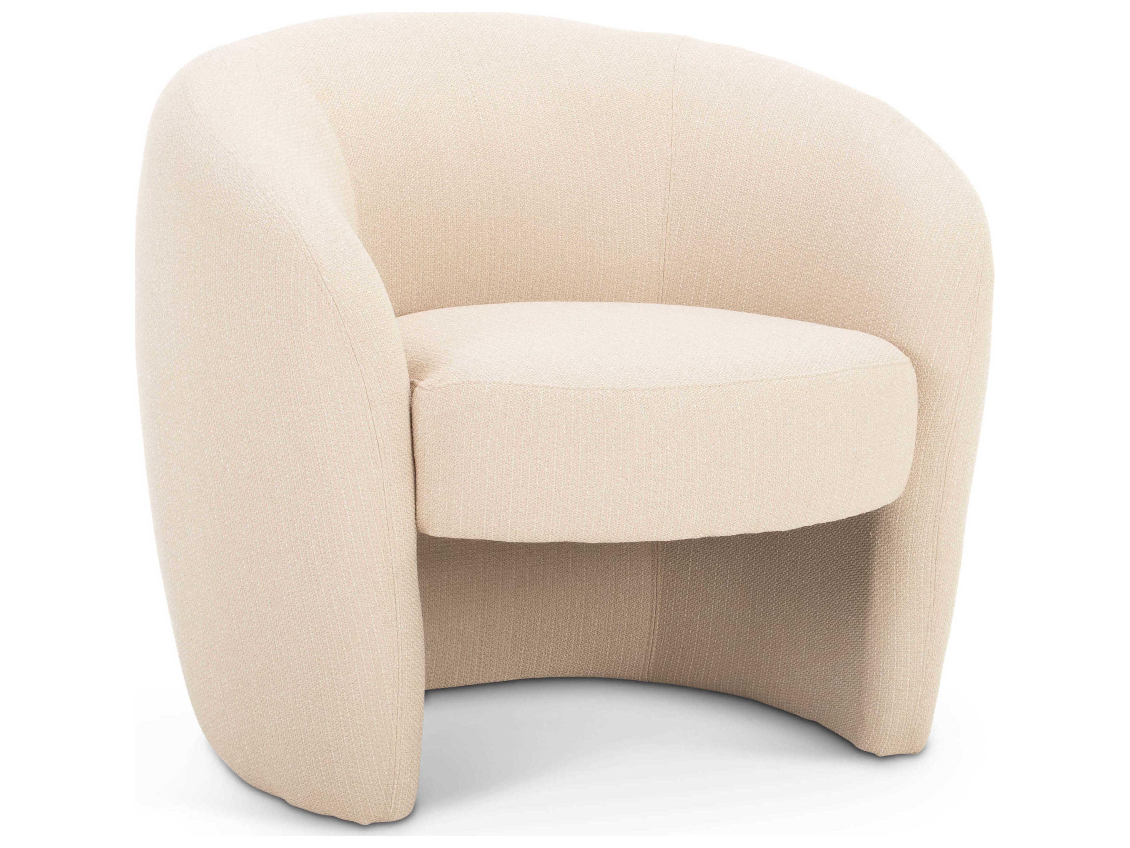 Urbia Metro Beige Fabric Accent Chair