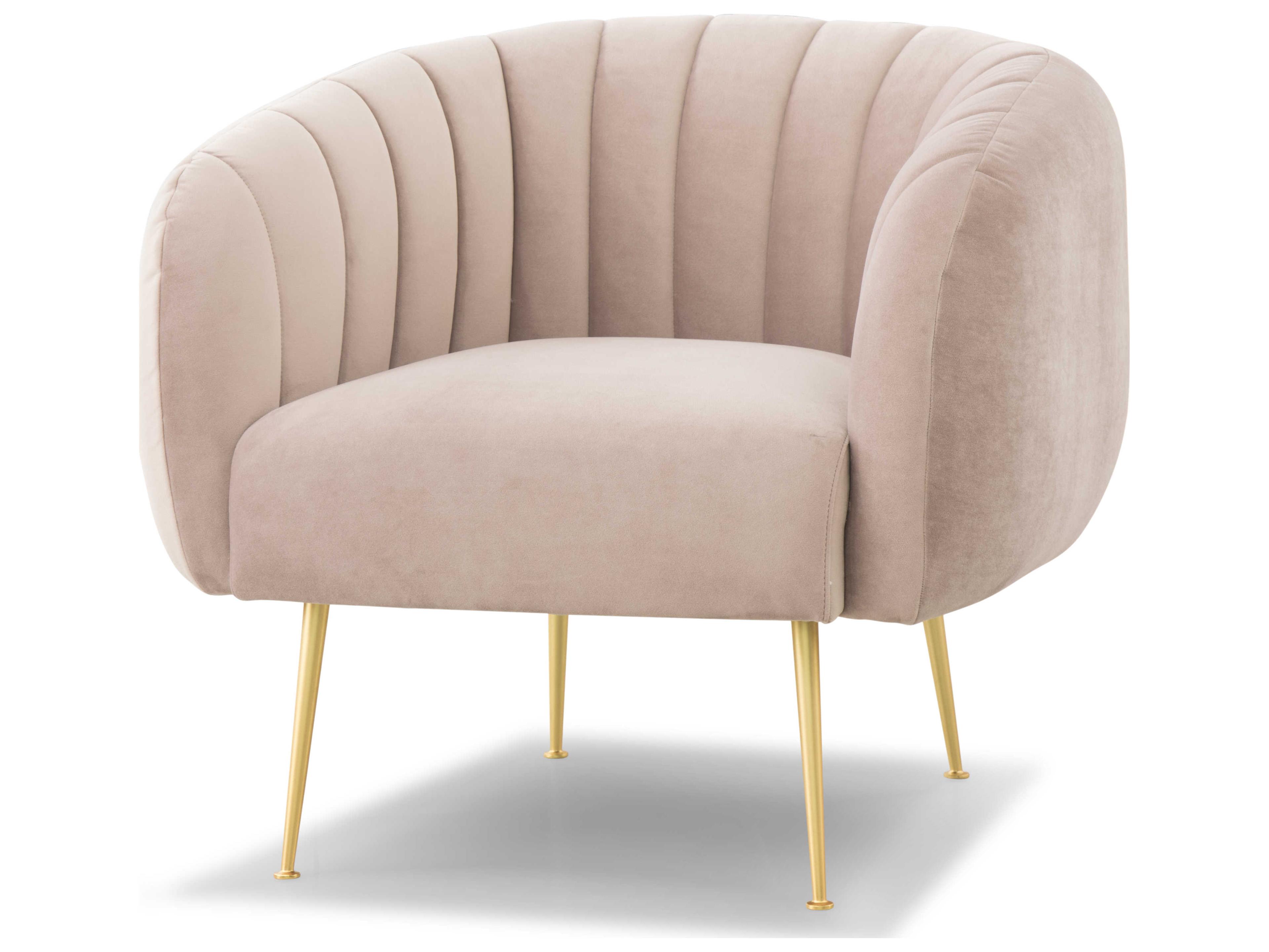 Urbia Metro Pink Fabric Accent Chair