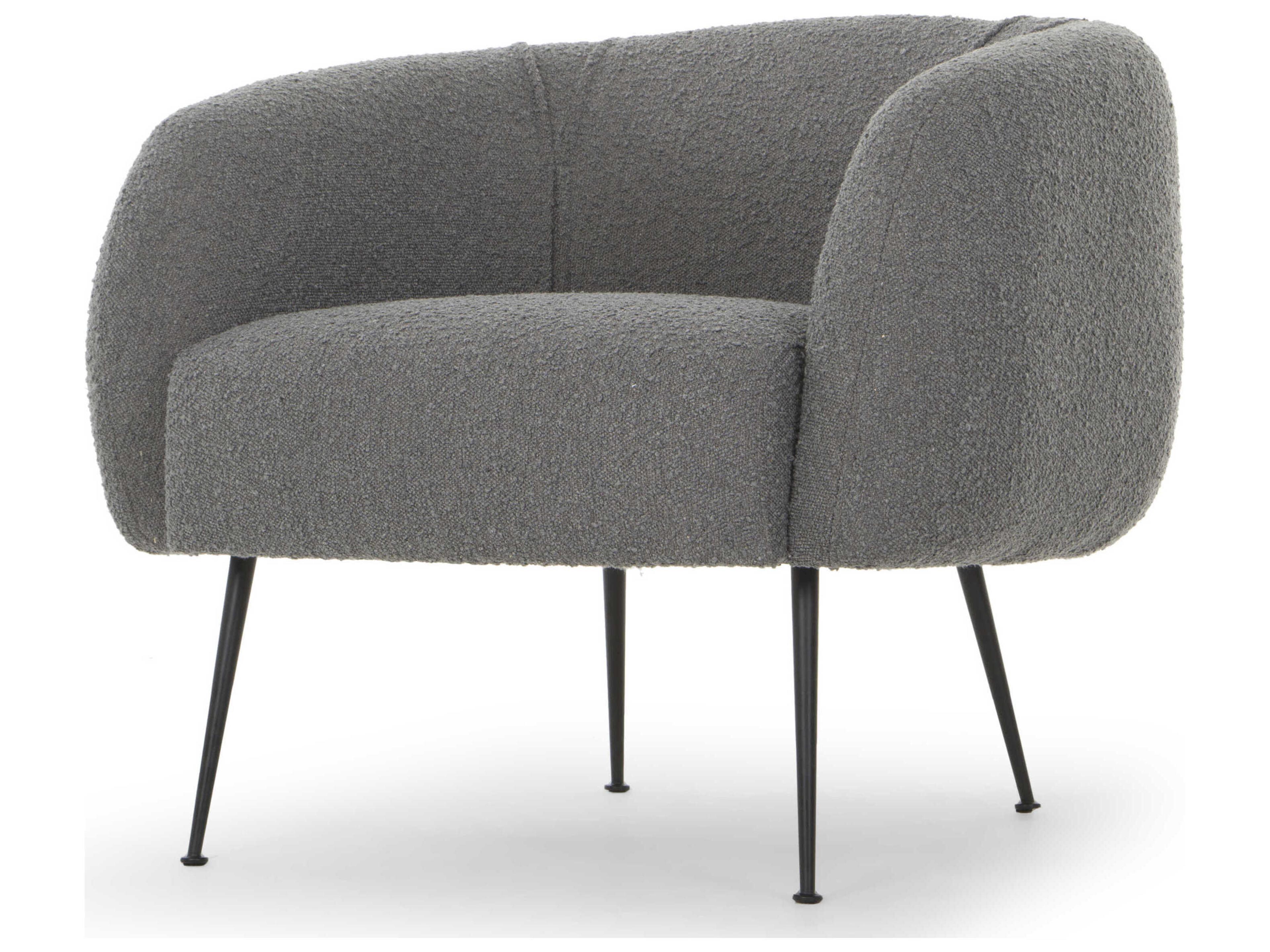 Urbia Metro Gray Fabric Accent Chair