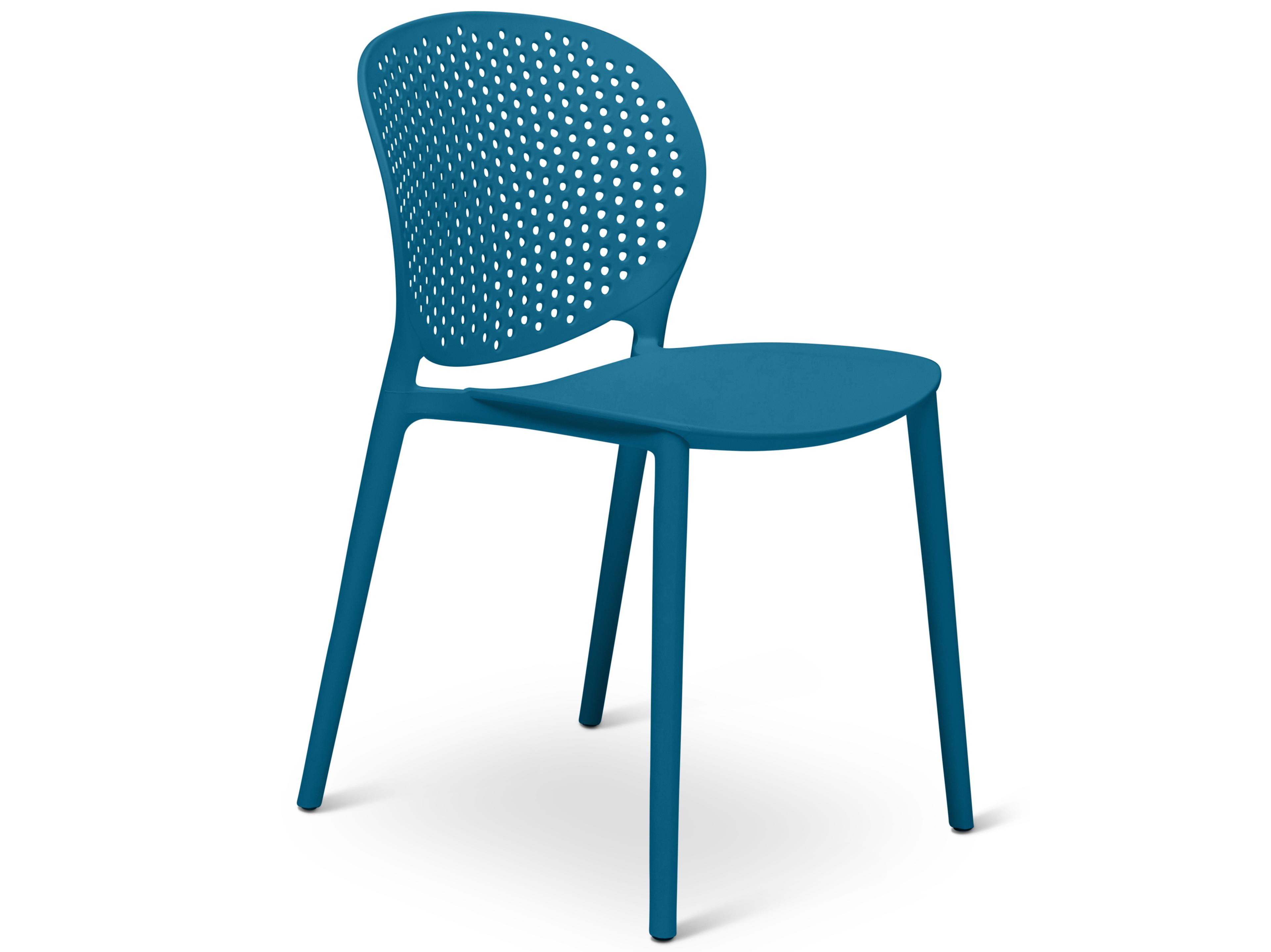 Urbia Outdoor Metro Teal Green Polypropylene Dining Chair