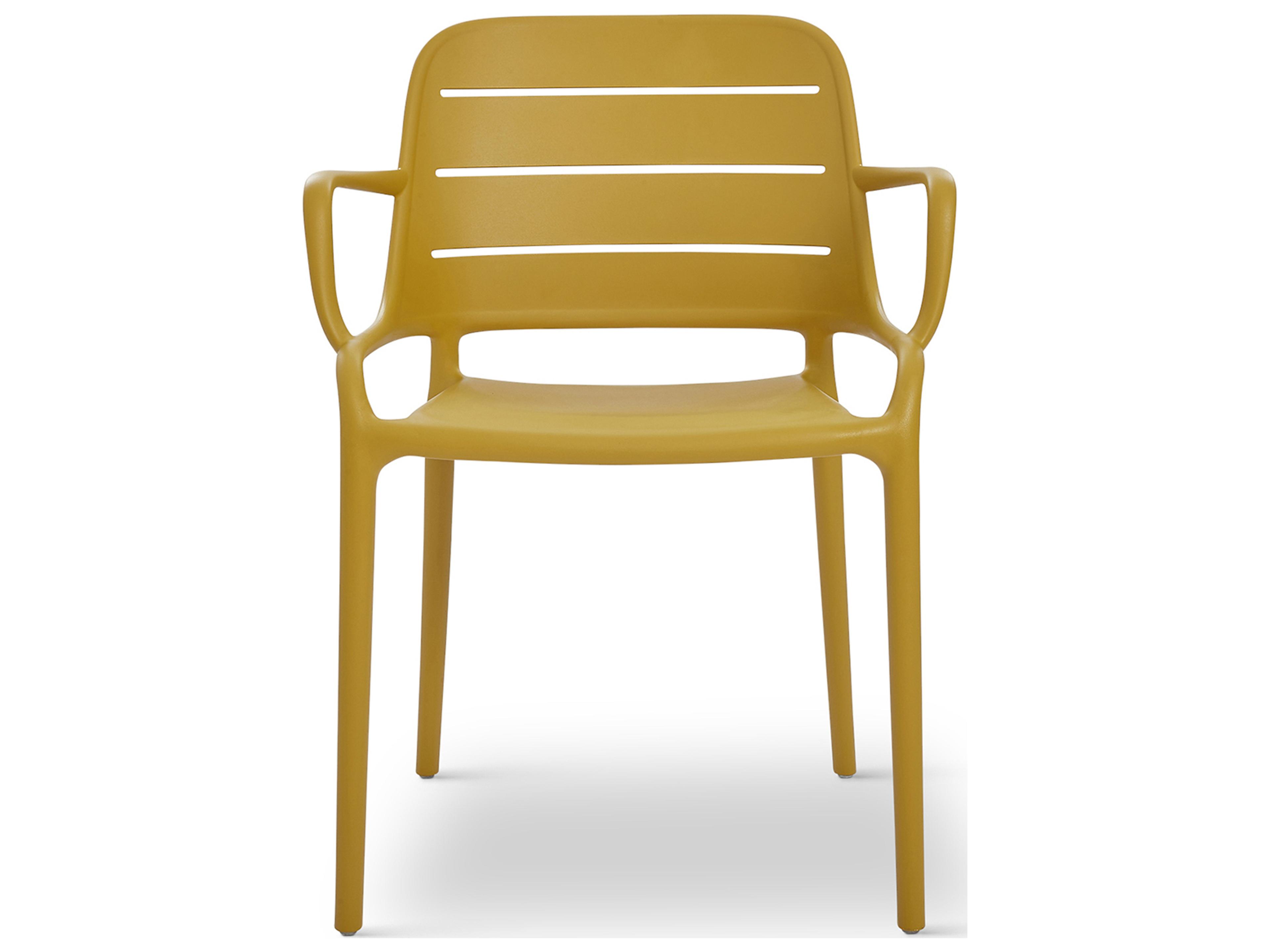 Urbia Outdoor Jasper Ginger Polypropylene Dining Chair Set of 4