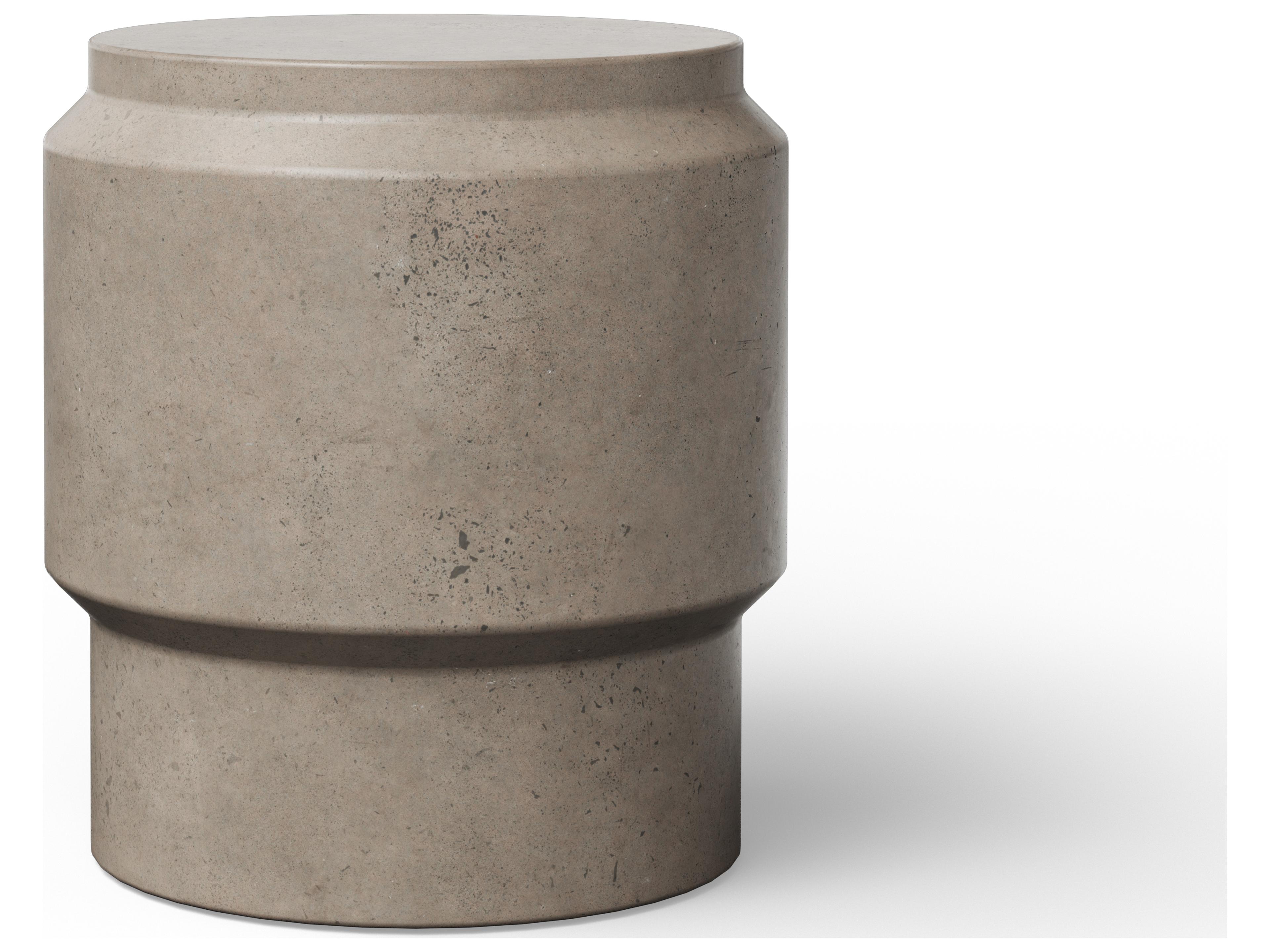 Urbia Outdoor Mixx Dark Grey Concrete Bar Stool