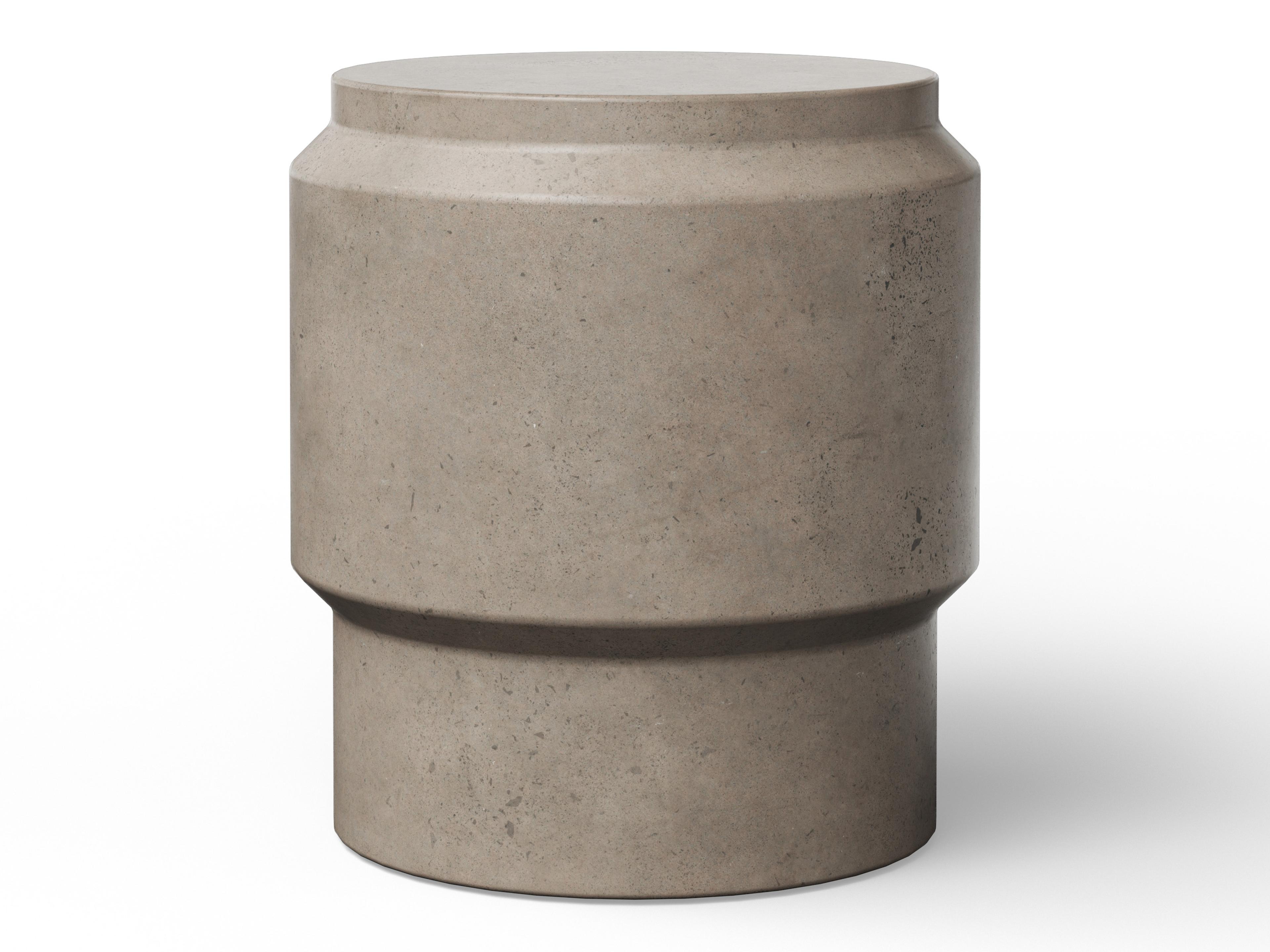 Urbia Outdoor Mixx Dark Grey Concrete Bar Stool