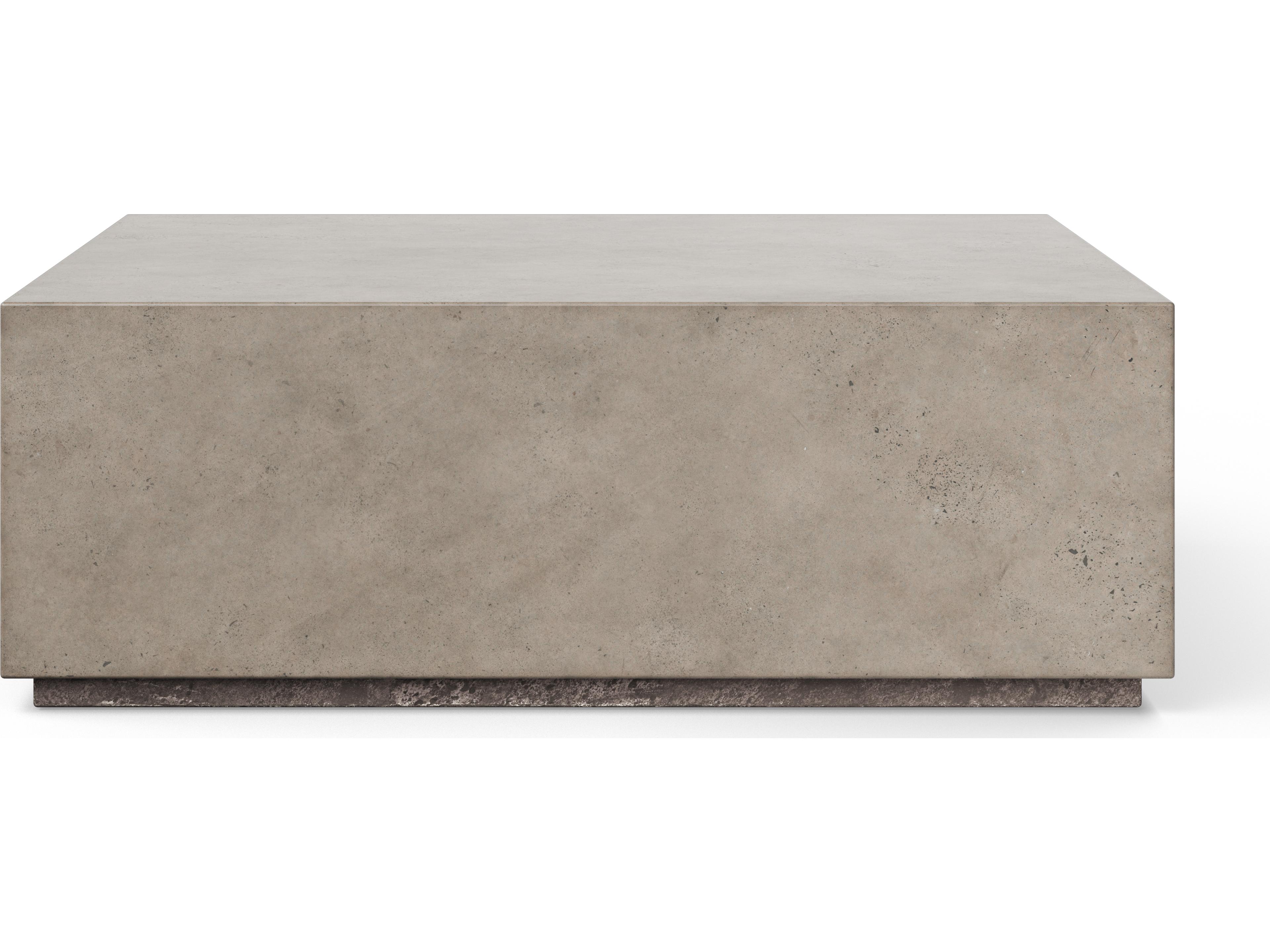 Urbia Outdoor Mixx Dark Grey Concrete Square Coffee Table