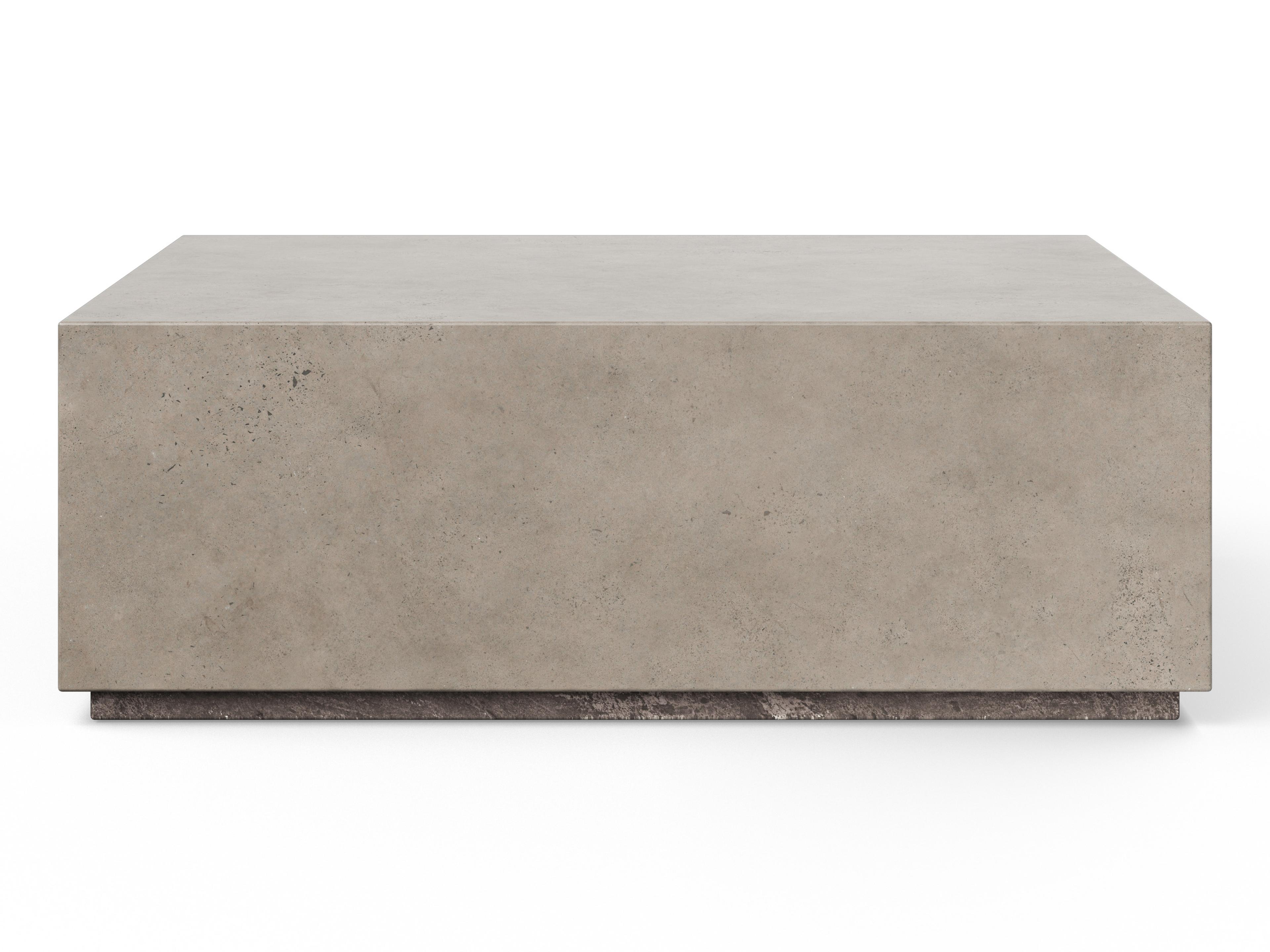 Urbia Outdoor Mixx Dark Grey Concrete Square Coffee Table