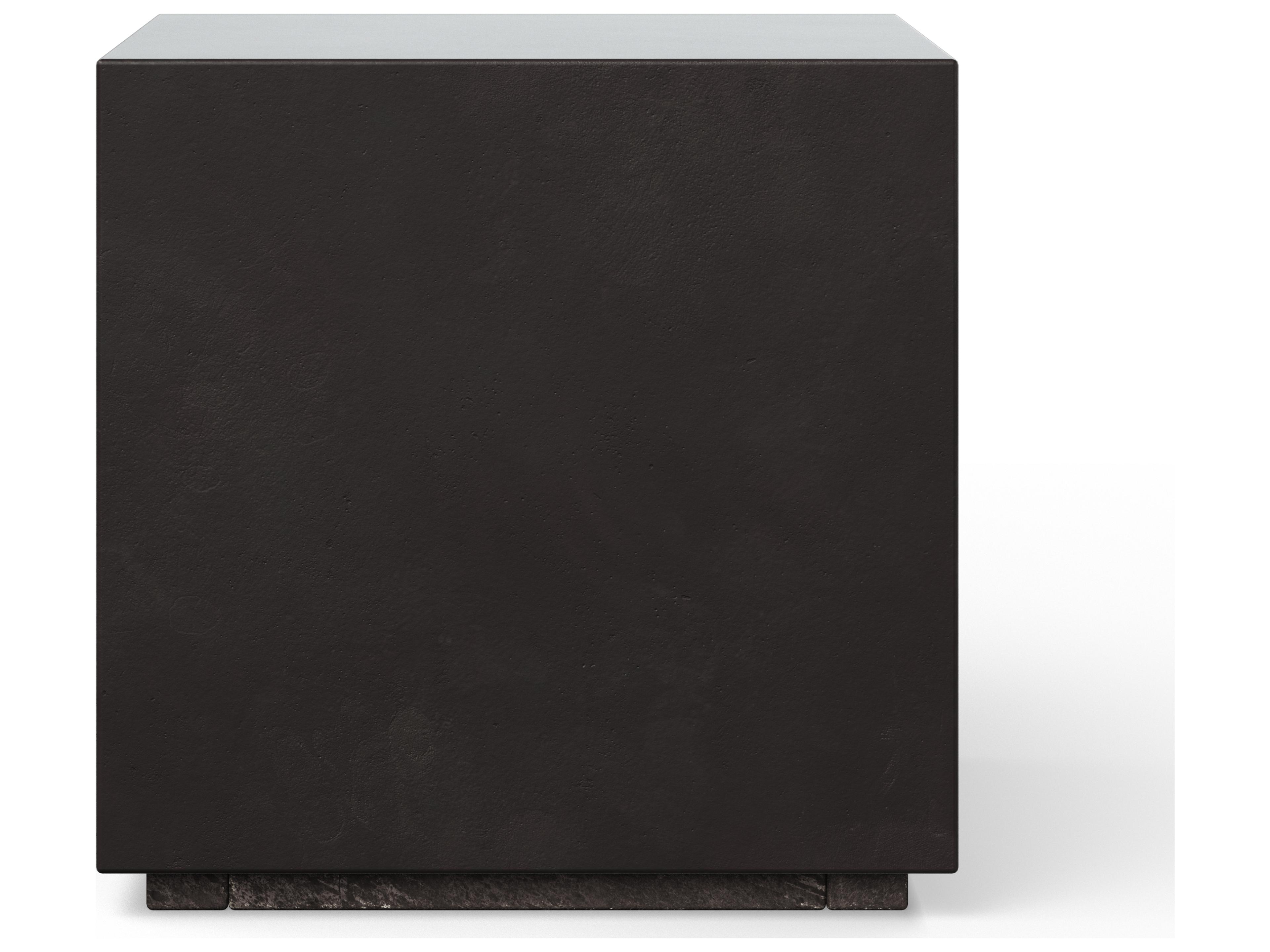 Urbia Outdoor Mixx Lava Concrete Square End Table