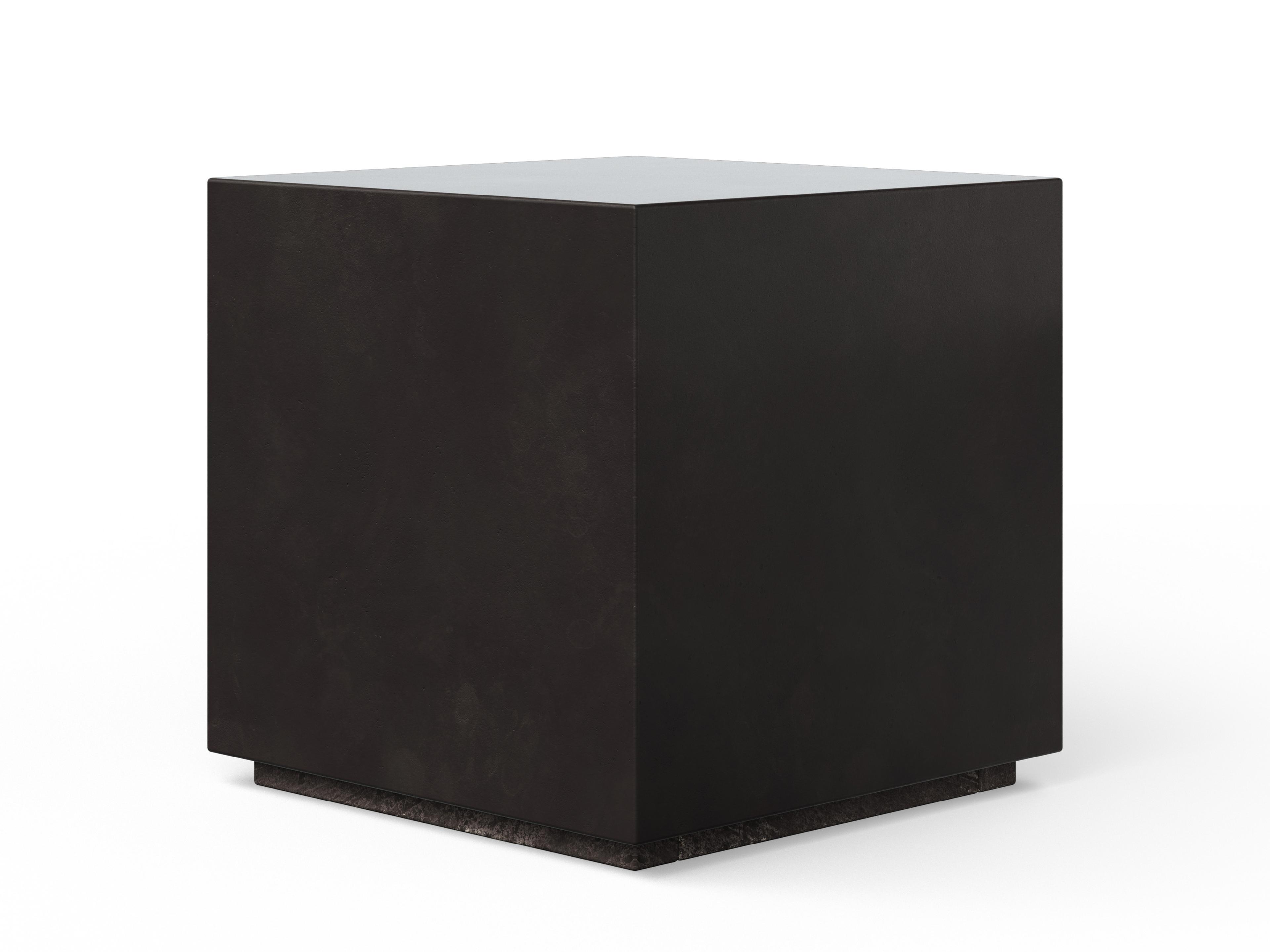 Urbia Outdoor Mixx Lava Concrete Square End Table