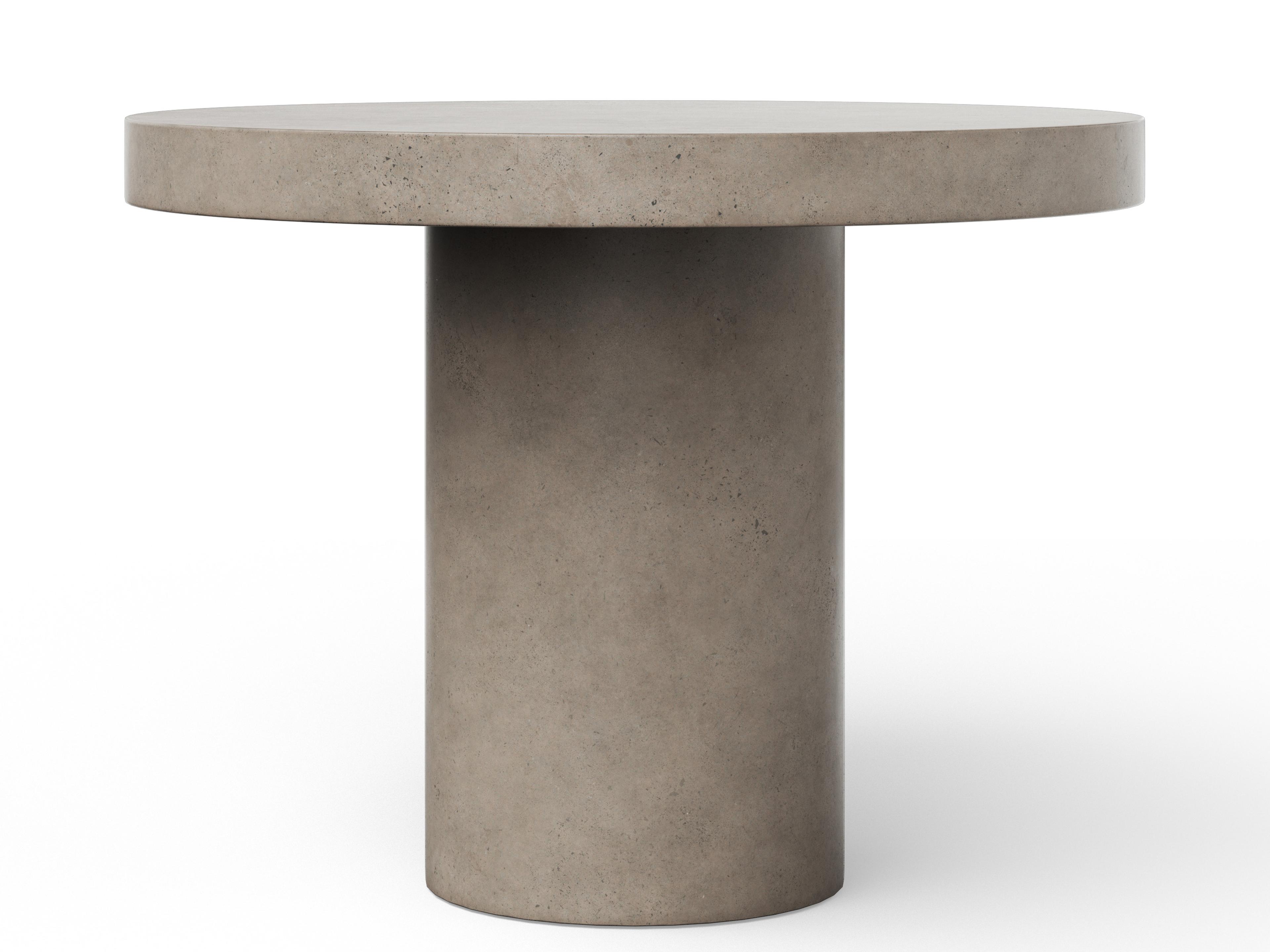 Urbia Outdoor Mixx Dark Grey Concrete Round Counter Table