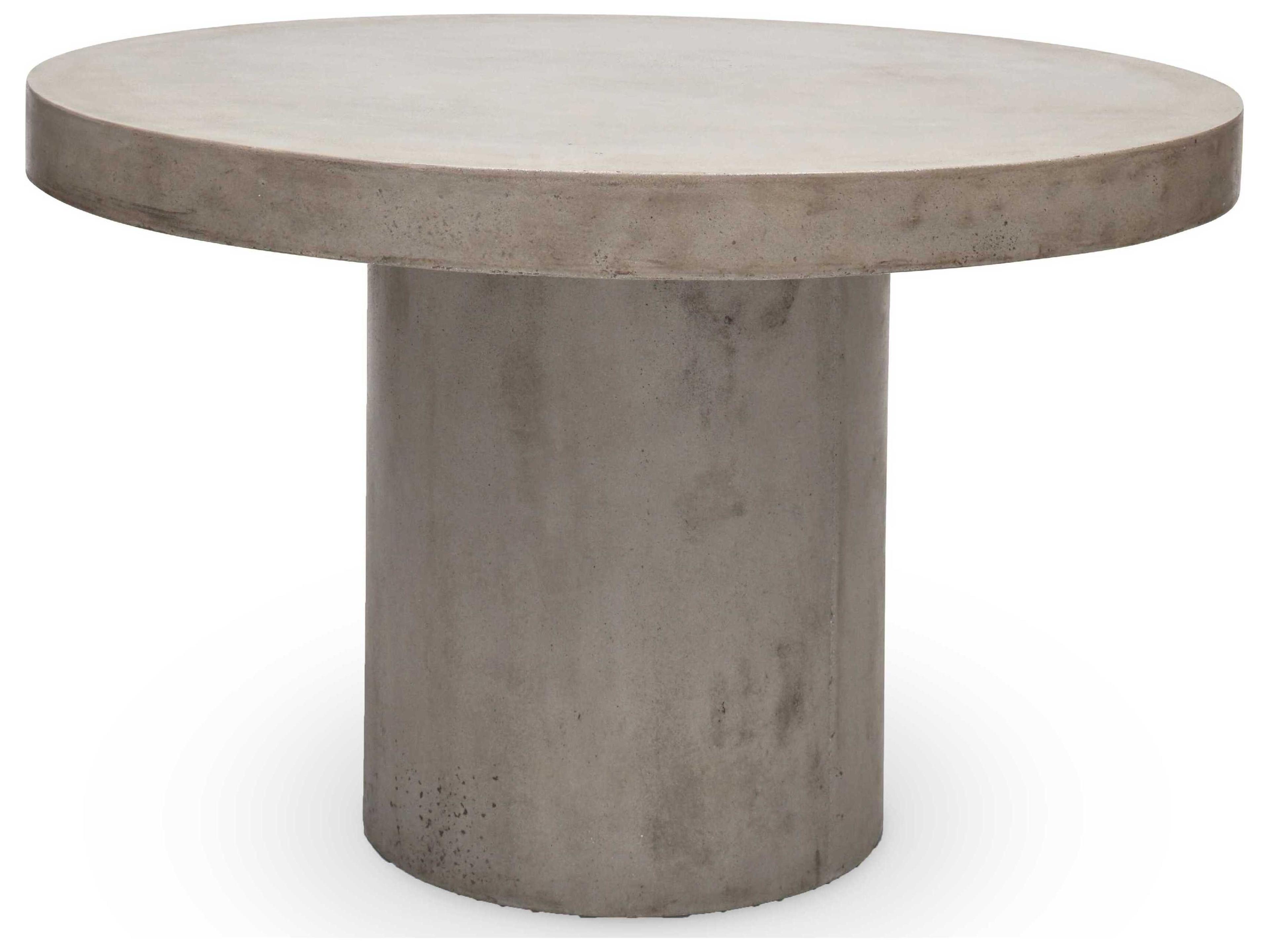 Urbia Outdoor Mixx Circa Dark Grey Concrete Round Counter Table