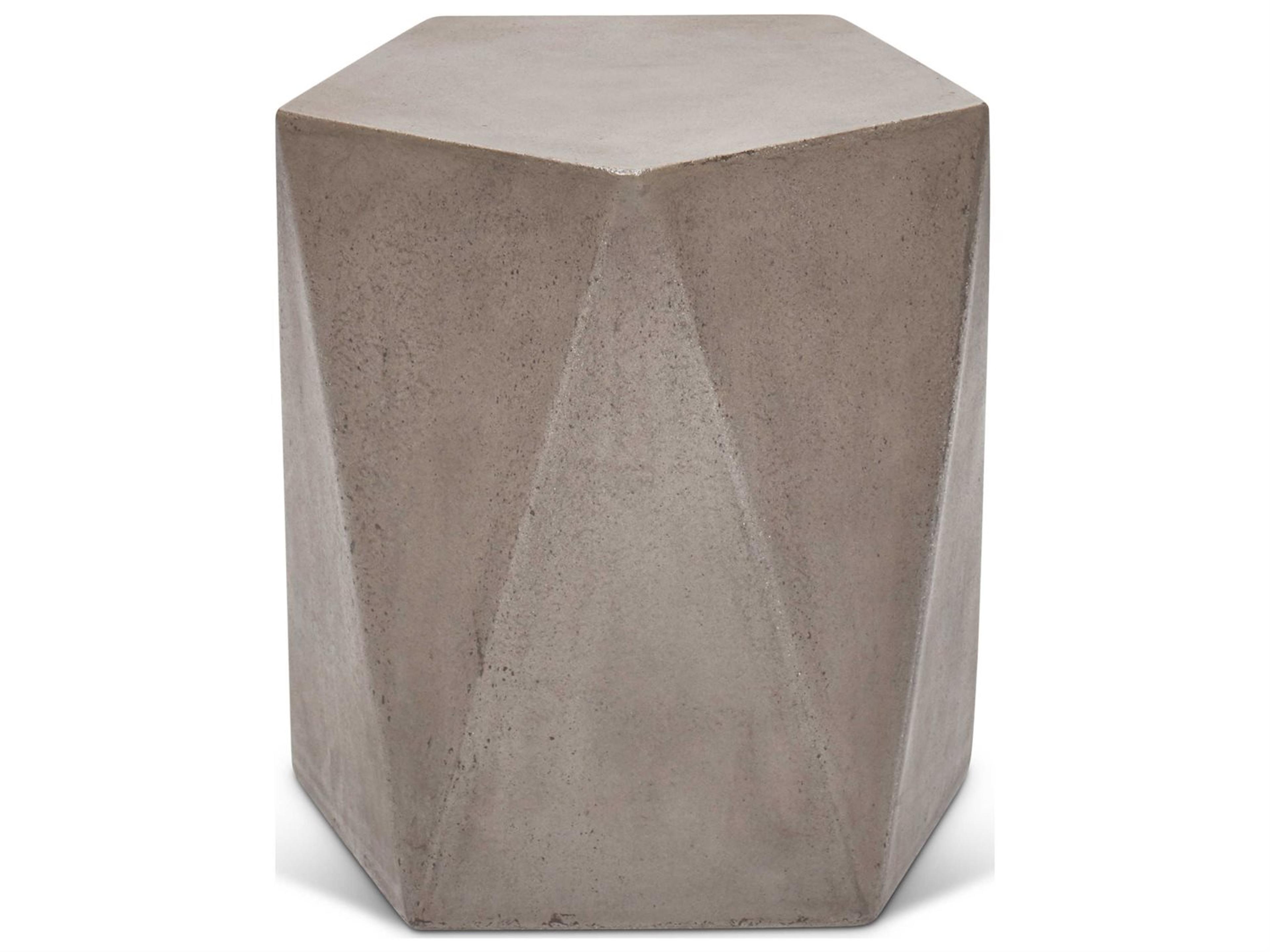 Urbia Outdoor Dark Grey Concrete Dining Chair